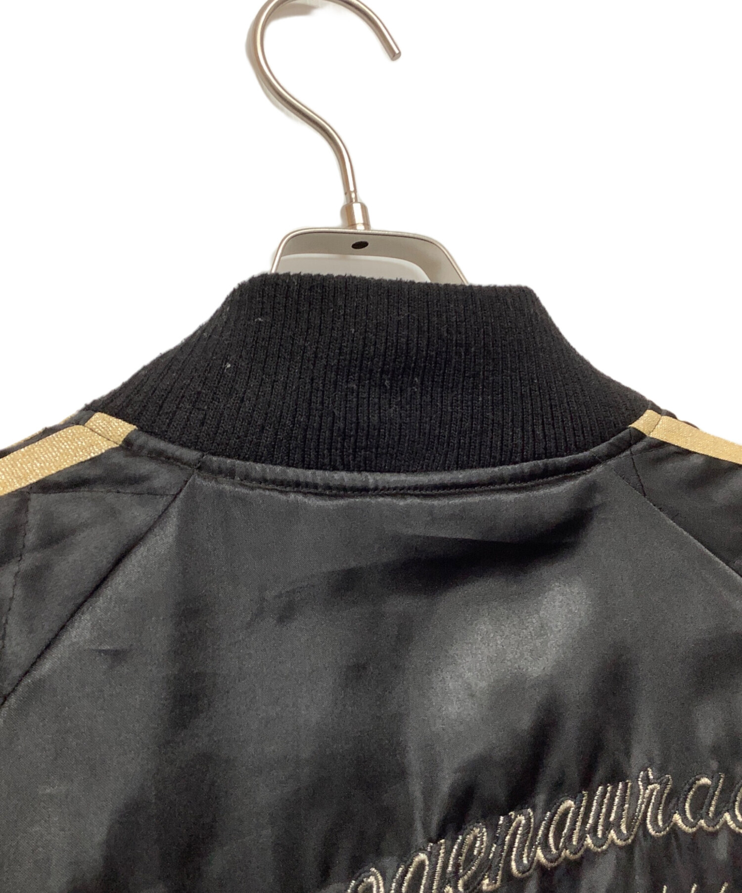 中古・古着通販】adidas (アディダス) スカジャン ブラック サイズ:L