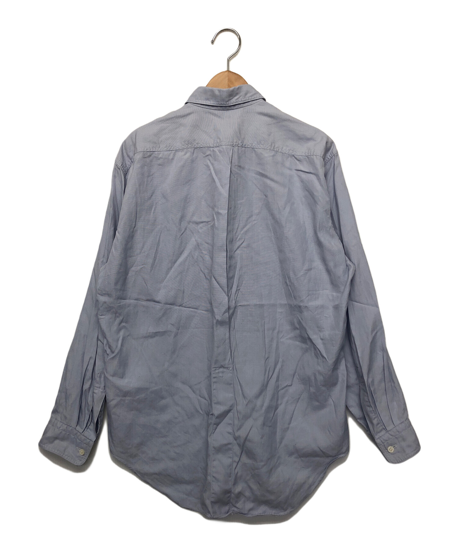 中古・古着通販】ISSEY MIYAKE (イッセイミヤケ) 長袖シャツ ブルー