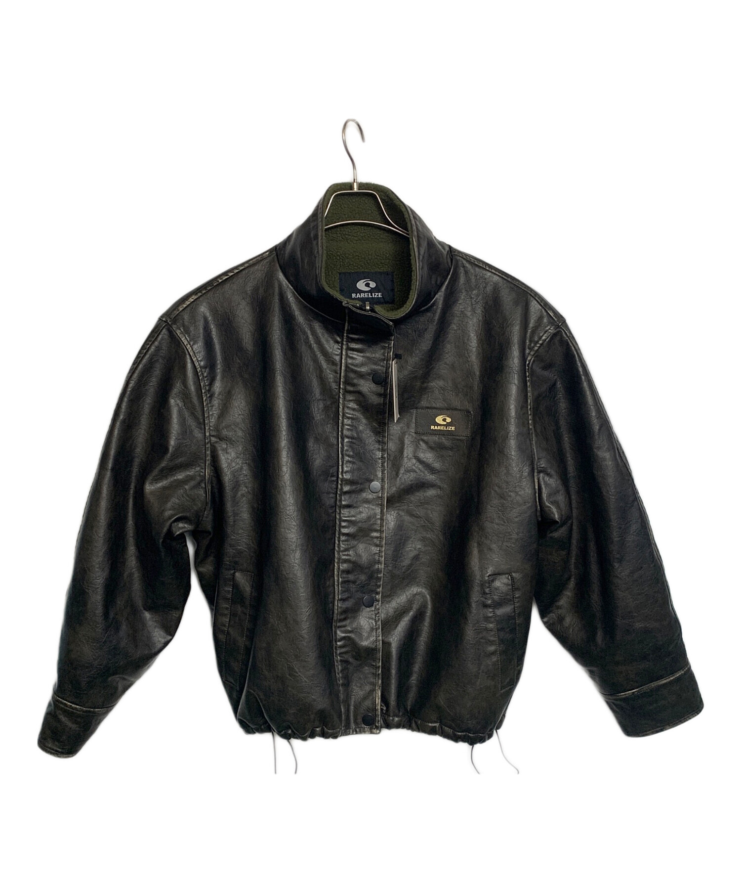 中古・古着通販】地底人 (チテイジン) リバーシブルPUレザーフリース