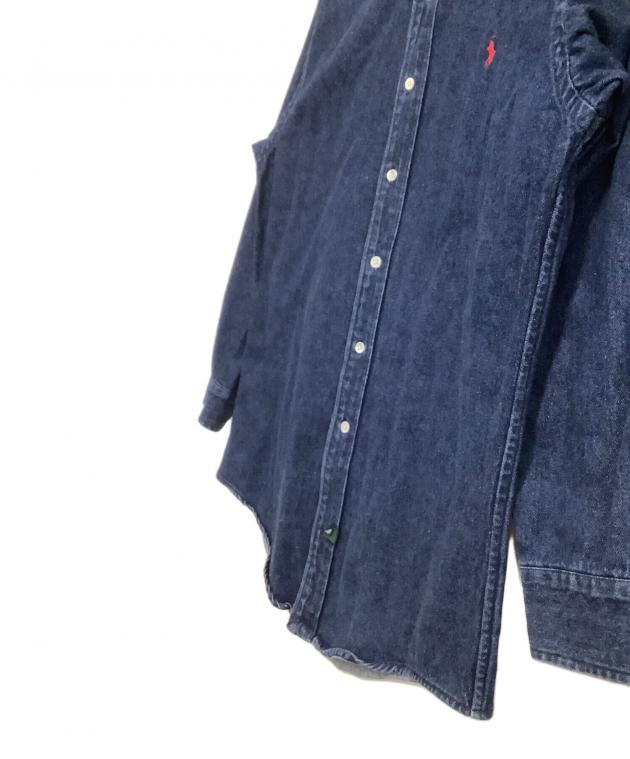 中古・古着通販】POLO COUNTRY (ポロカントリー) デニムシャツ ブルー