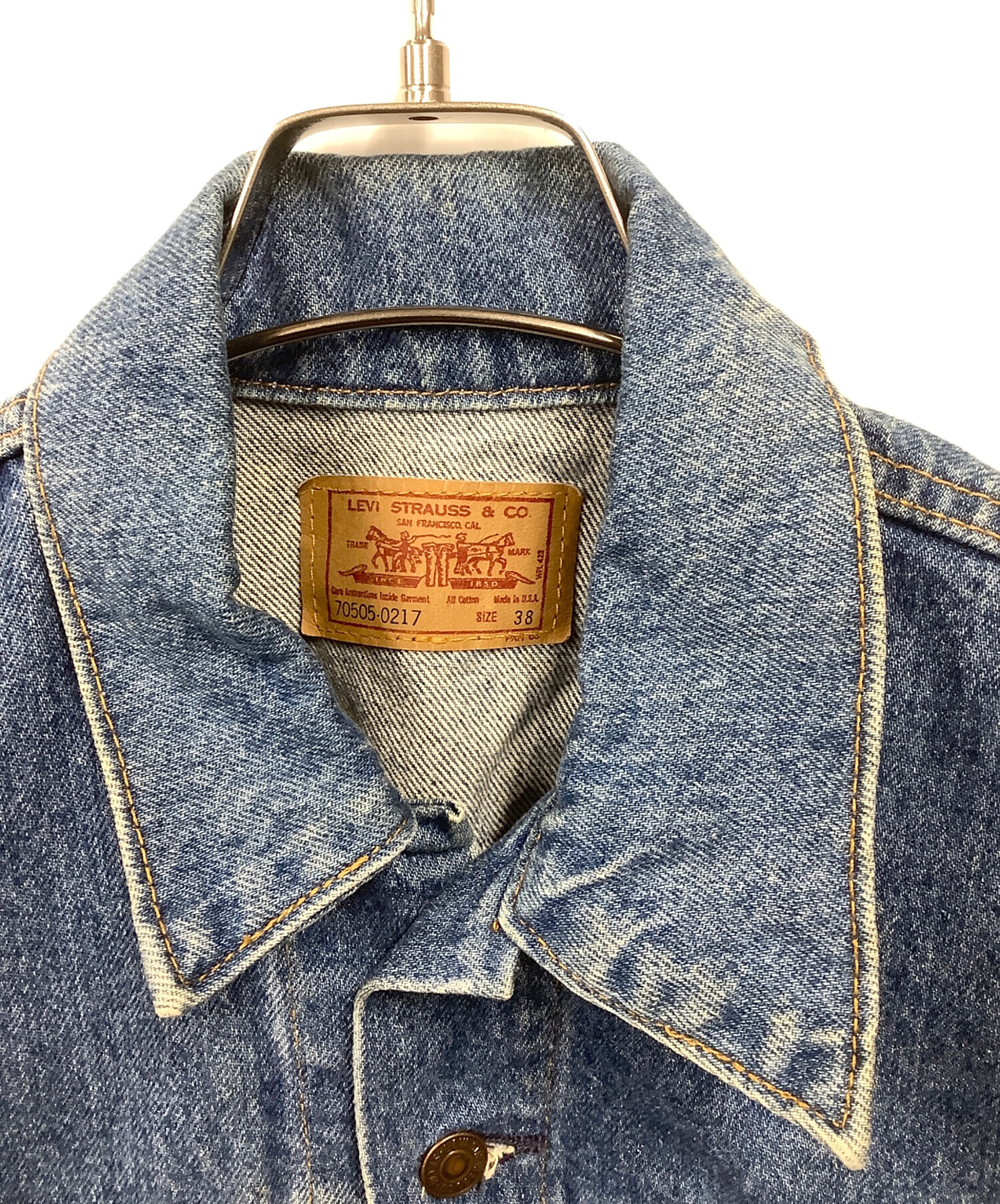 中古・古着通販】LEVI'S (リーバイス) ボタン裏527デニムジャケット