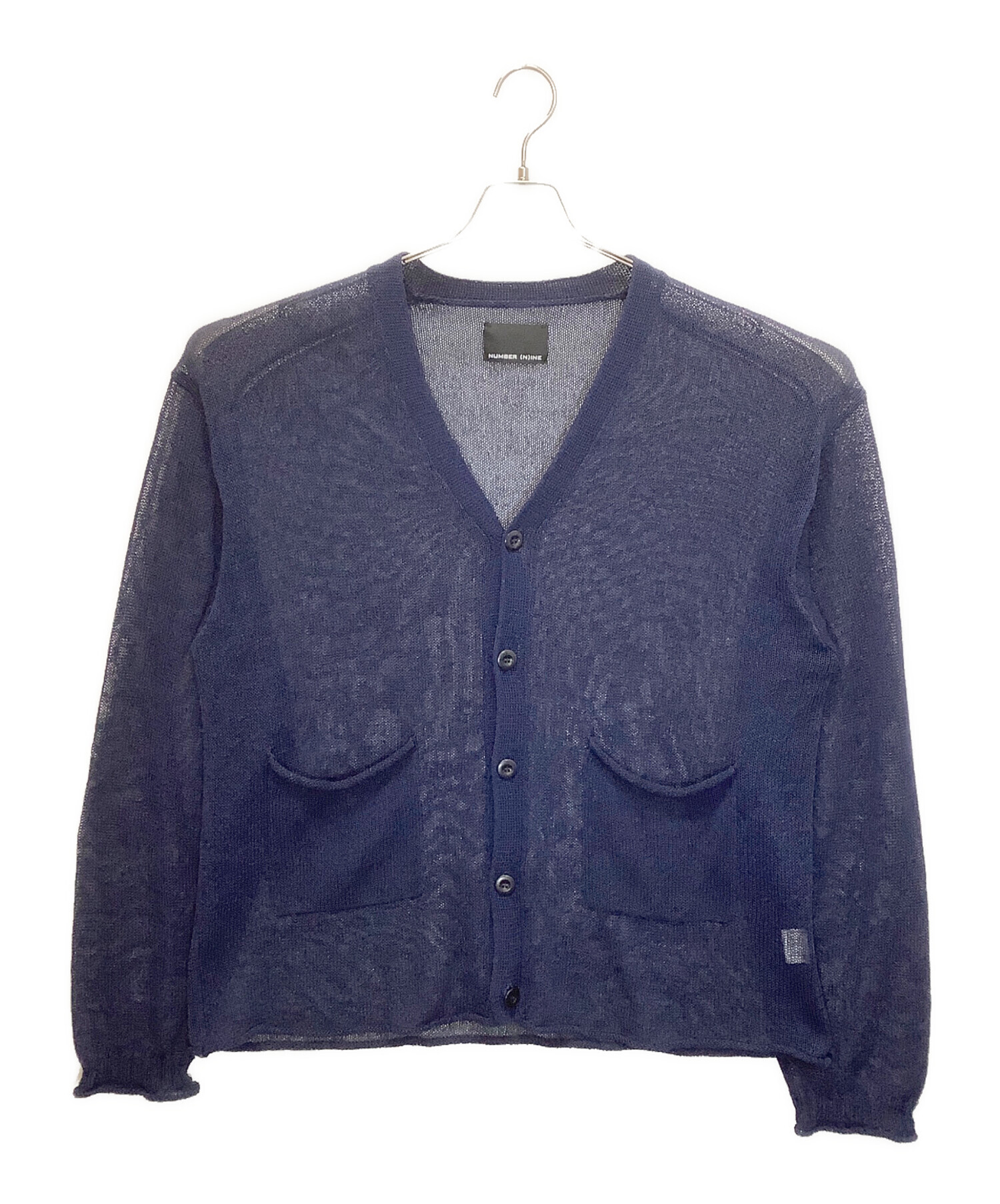 中古・古着通販】NUMBER (N)INE (ナンバーナイン) 薄手カーディガン