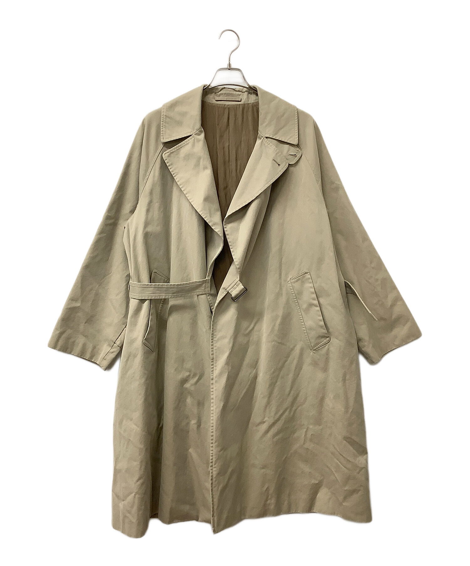 中古・古着通販】COMOLI (コモリ) ウォッシュドタイロッケンコート