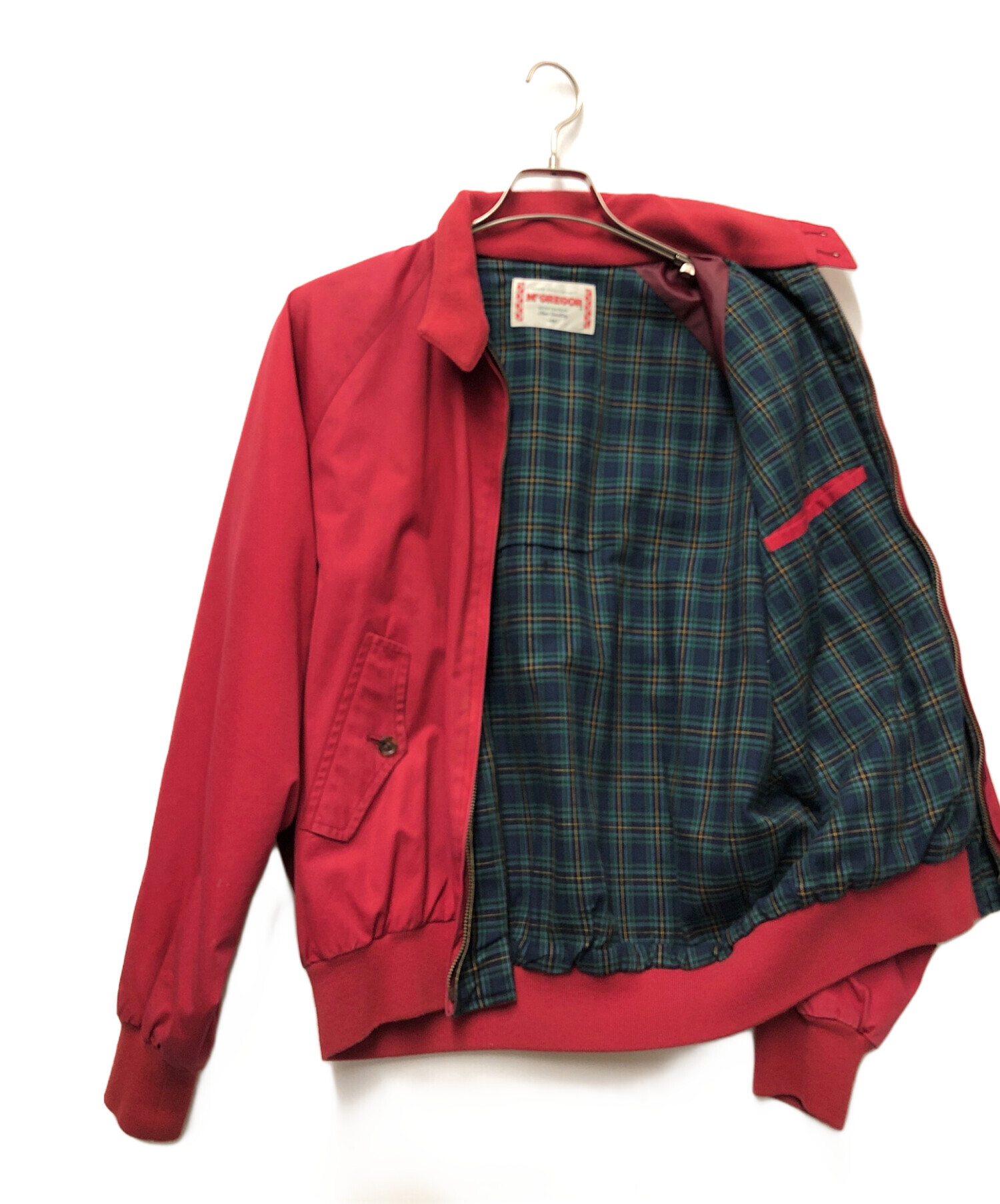 中古・古着通販】McGREGOR (マクレガー) 90sスイングトップ レッド