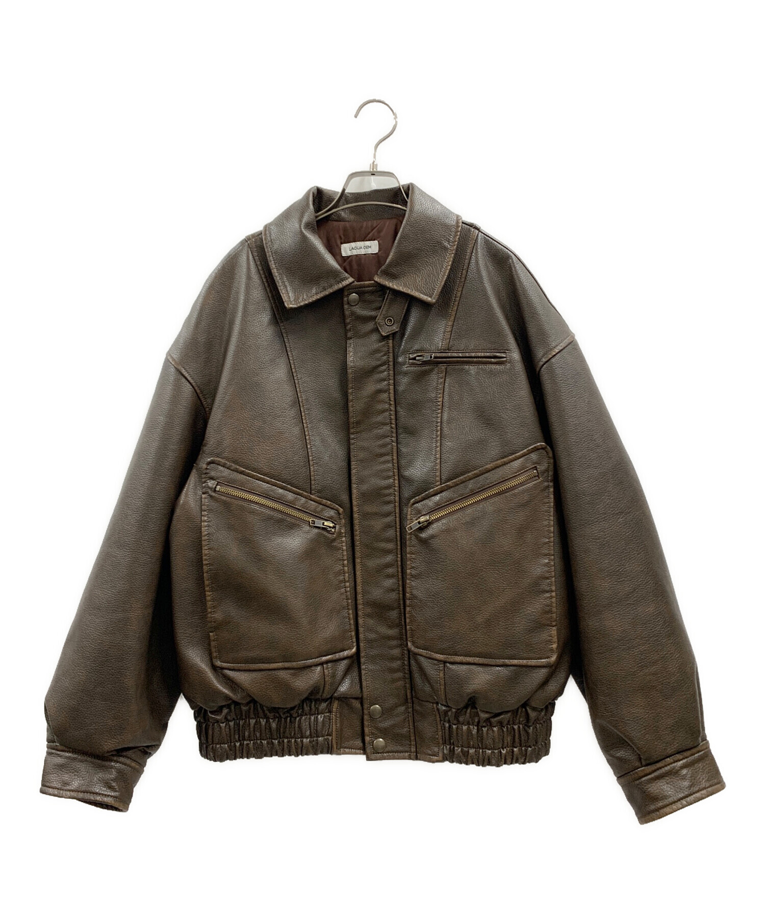 中古・古着通販】LAGUA GEM (ラグアジェム) LAGUA GEM フェイクレザー