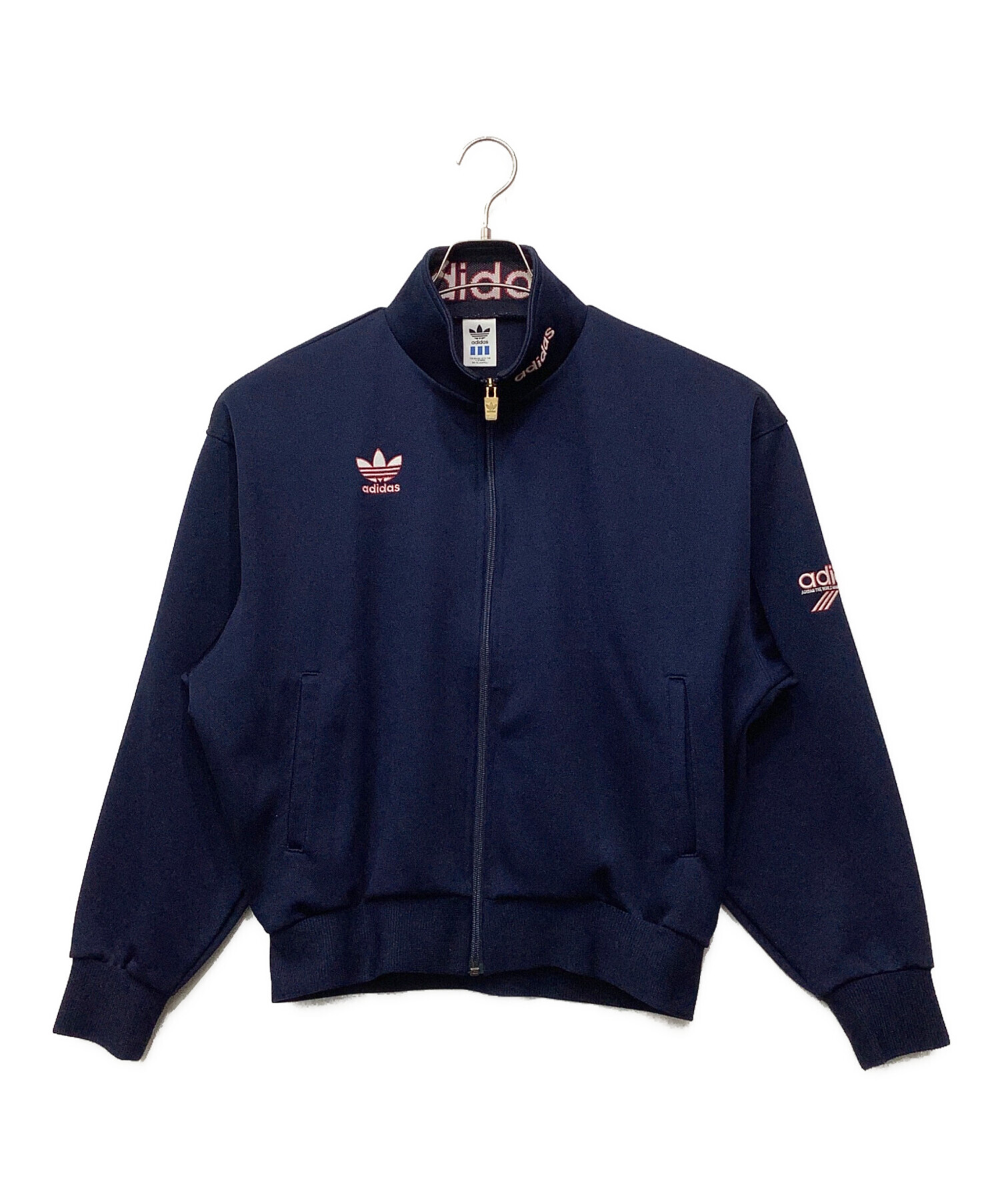 中古・古着通販】adidas (アディダス) ジャージ ネイビー サイズ:L