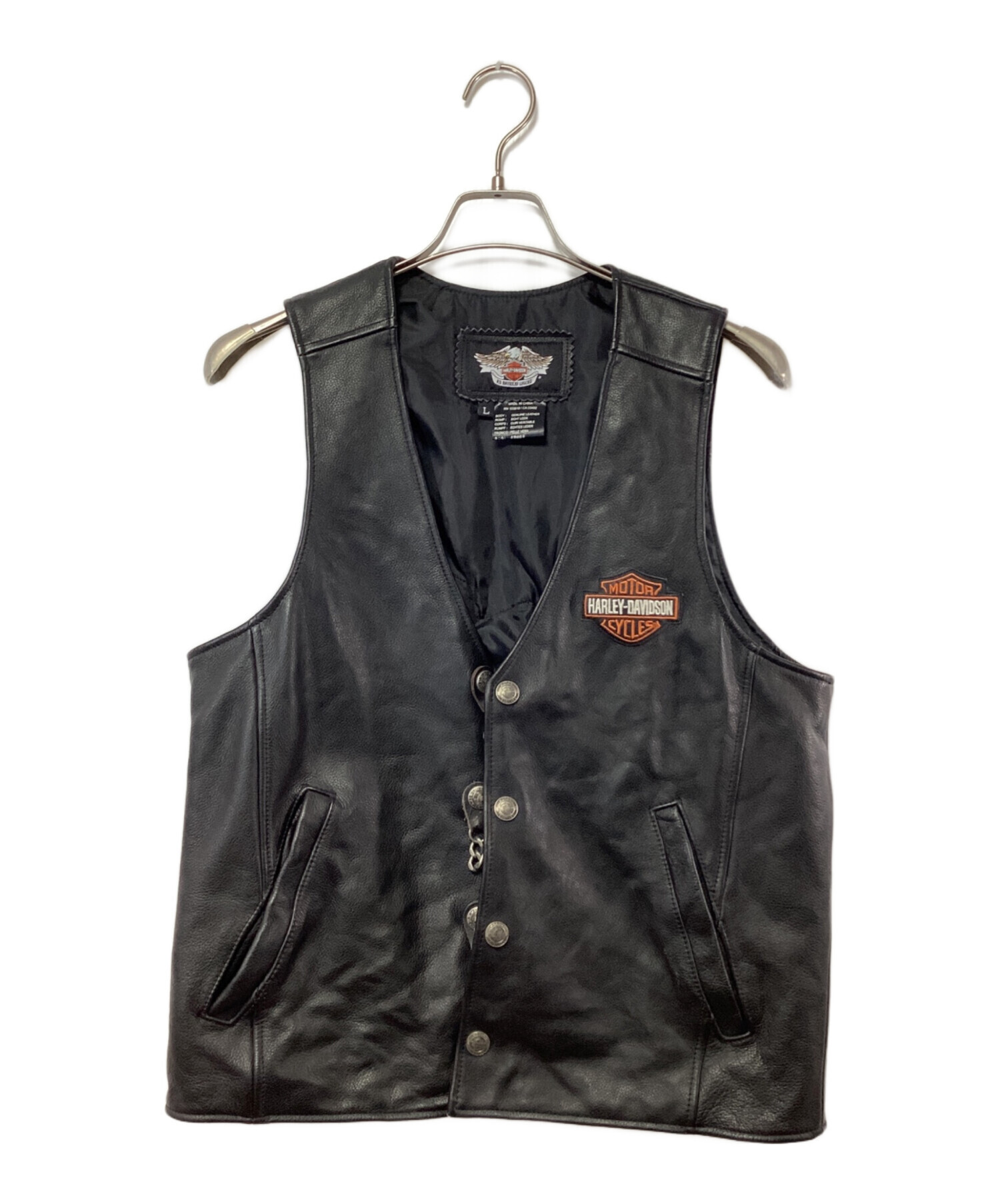 中古・古着通販】HARLEY-DAVIDSON (ハーレーダビッドソン) レザー