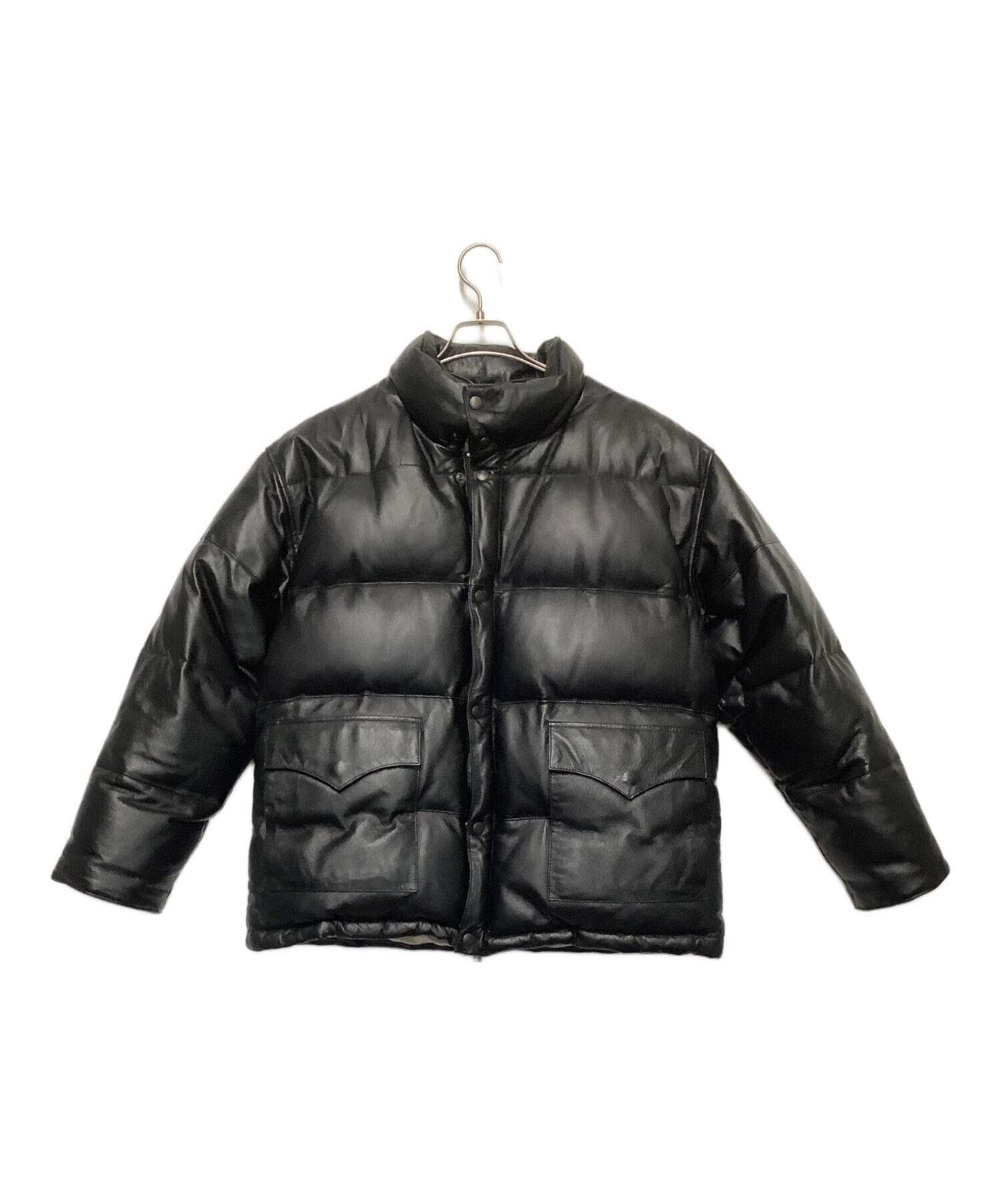 中古・古着通販】BOSS (ボス) ダウンジャケット ブラック サイズ:M