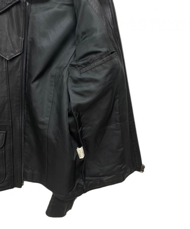 中古・古着通販】PLEDGE (プレッジ) ゴートスキン レザージャケット