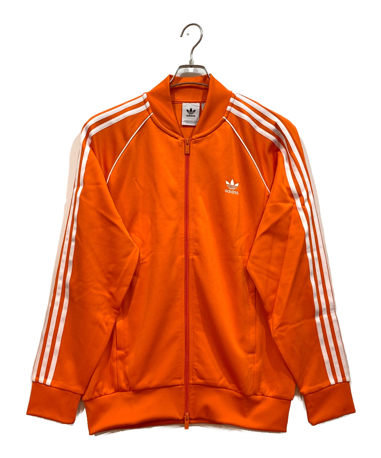 中古・古着通販】adidas (アディダス) トラックジャケット オレンジ