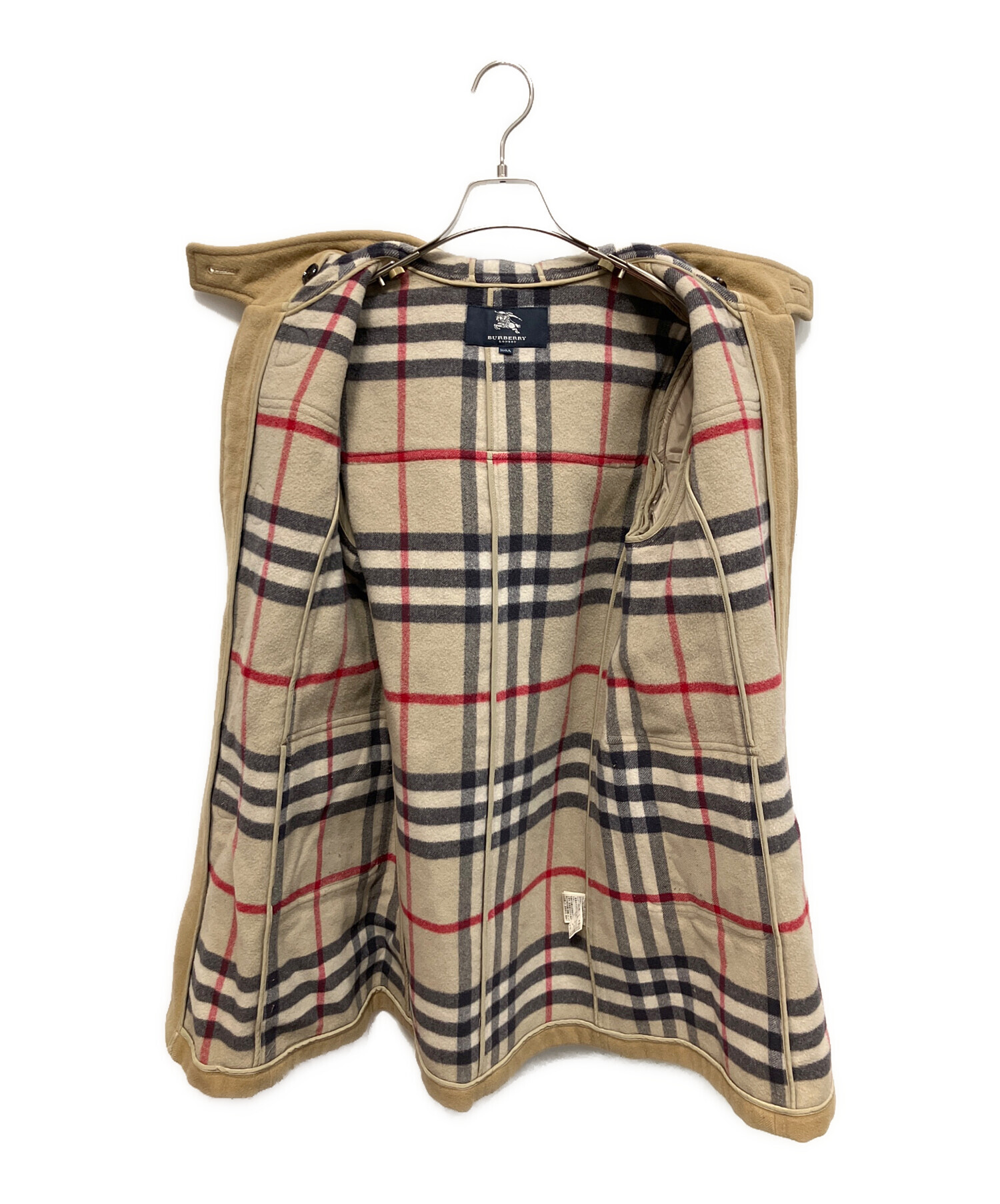 中古・古着通販】BURBERRY (バーバリー) ダッフルコート ベージュ