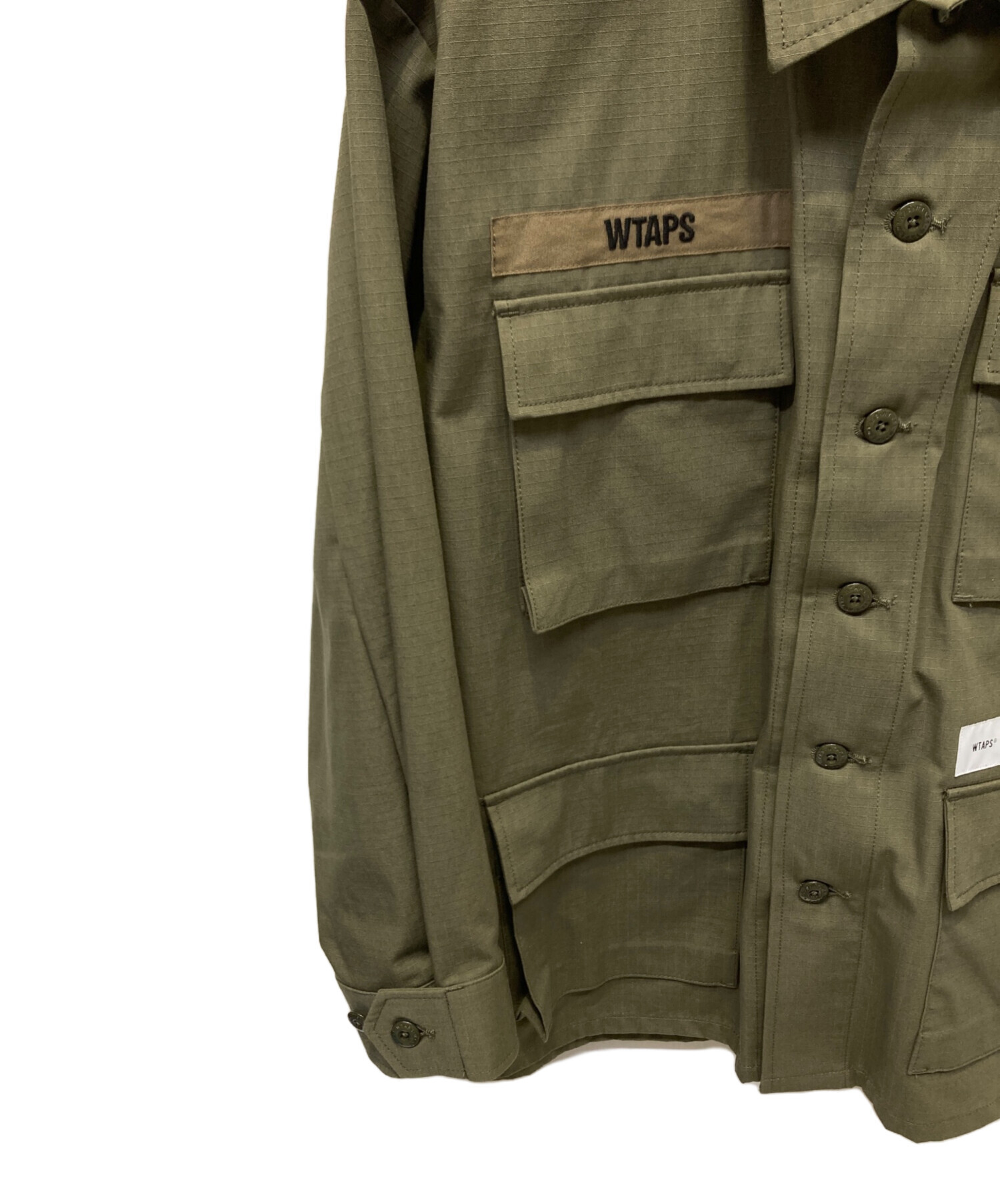 中古・古着通販】WTAPS (ダブルタップス) ジャングルシャツ オリーブ