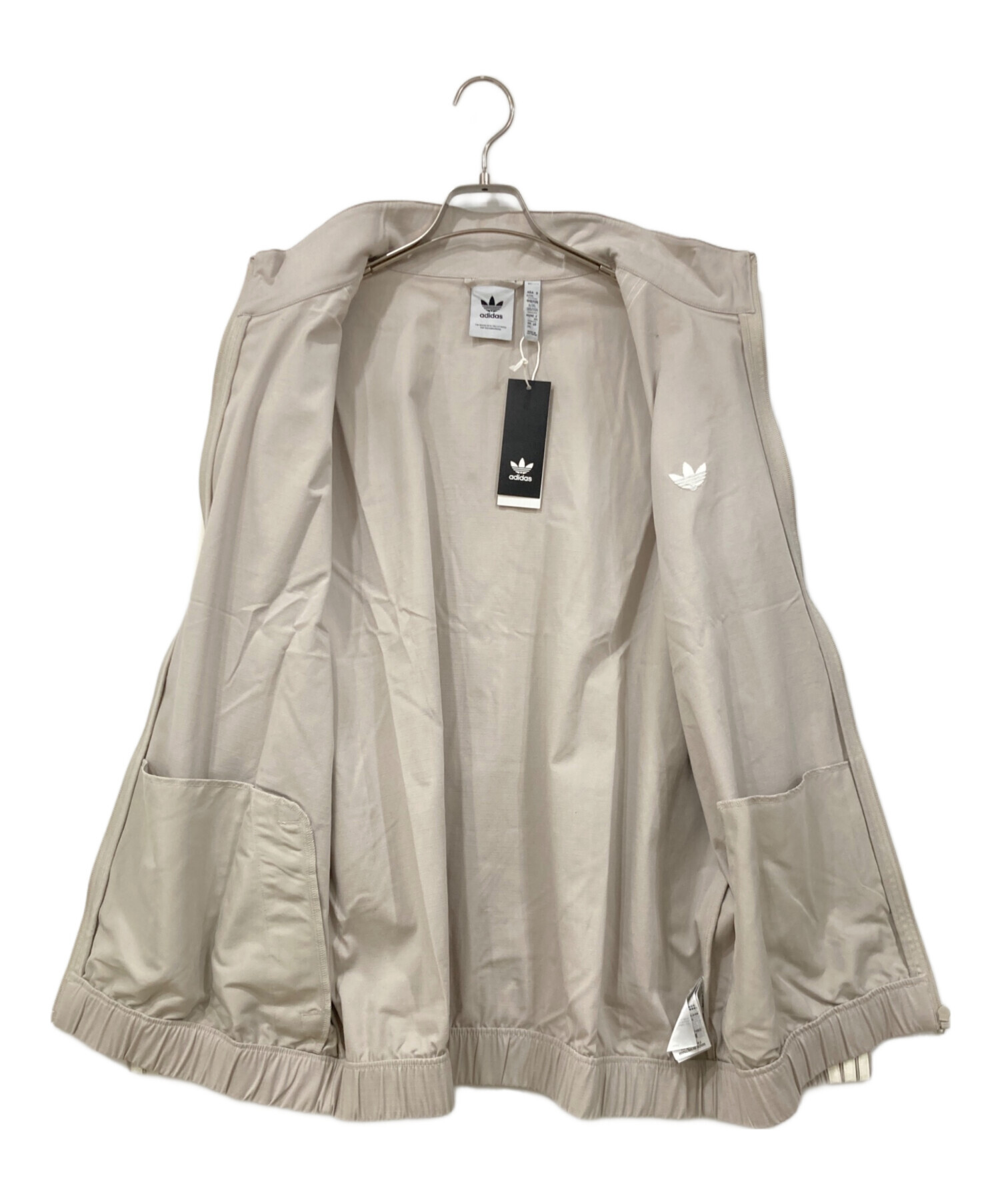 中古・古着通販】adidas (アディダス) トラックジャケット ベージュ