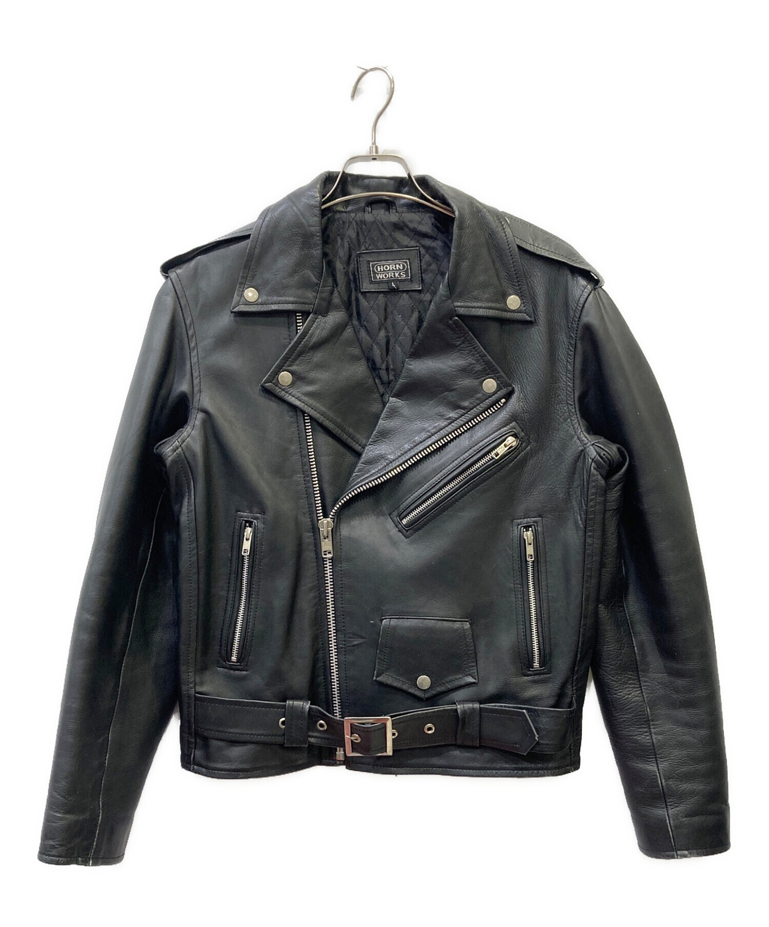 中古・古着通販】HORN WORKS (ホーンワークス) ダブルライダース