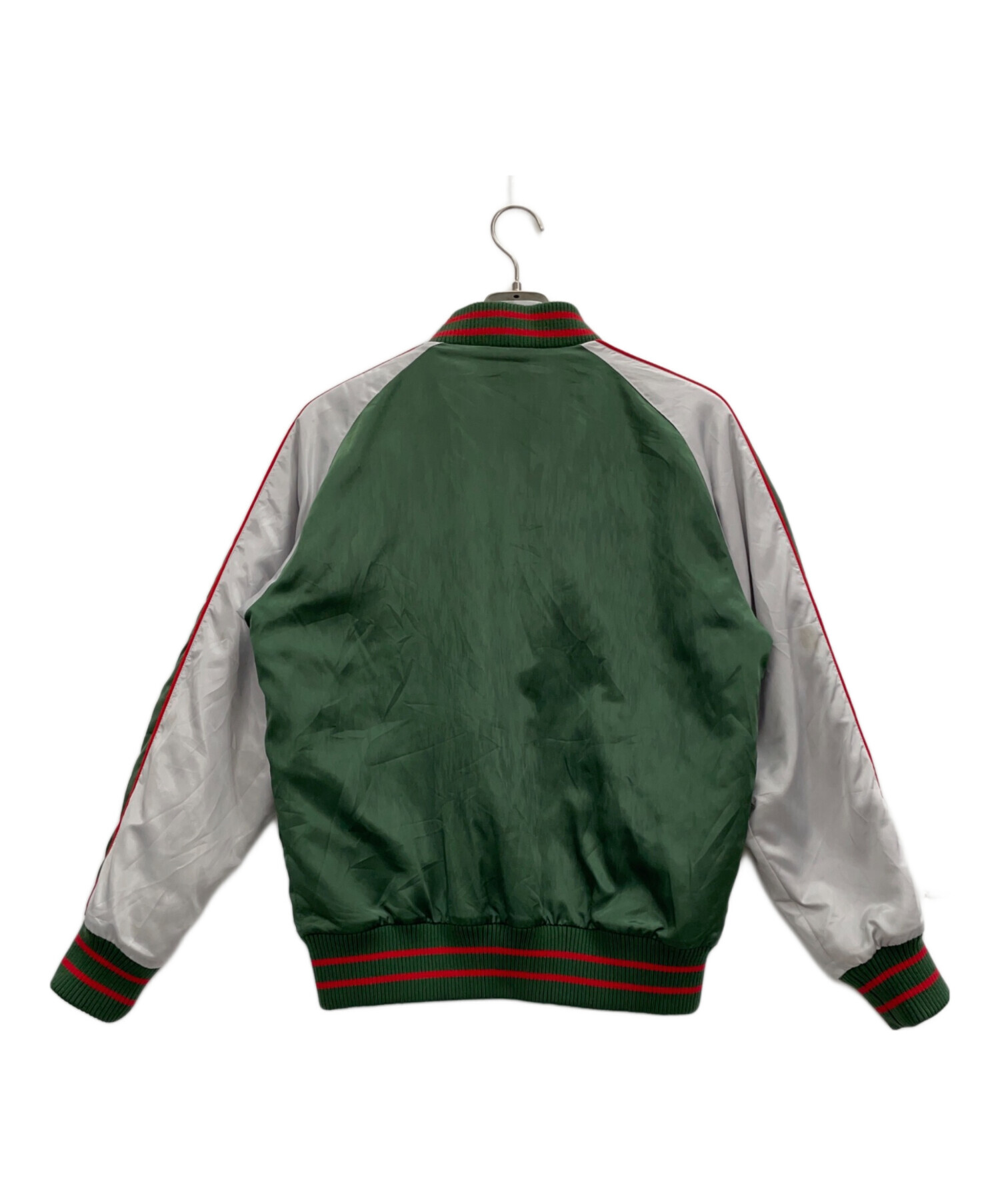 中古・古着通販】PUMA (プーマ) スカジャン グリーン サイズ:M