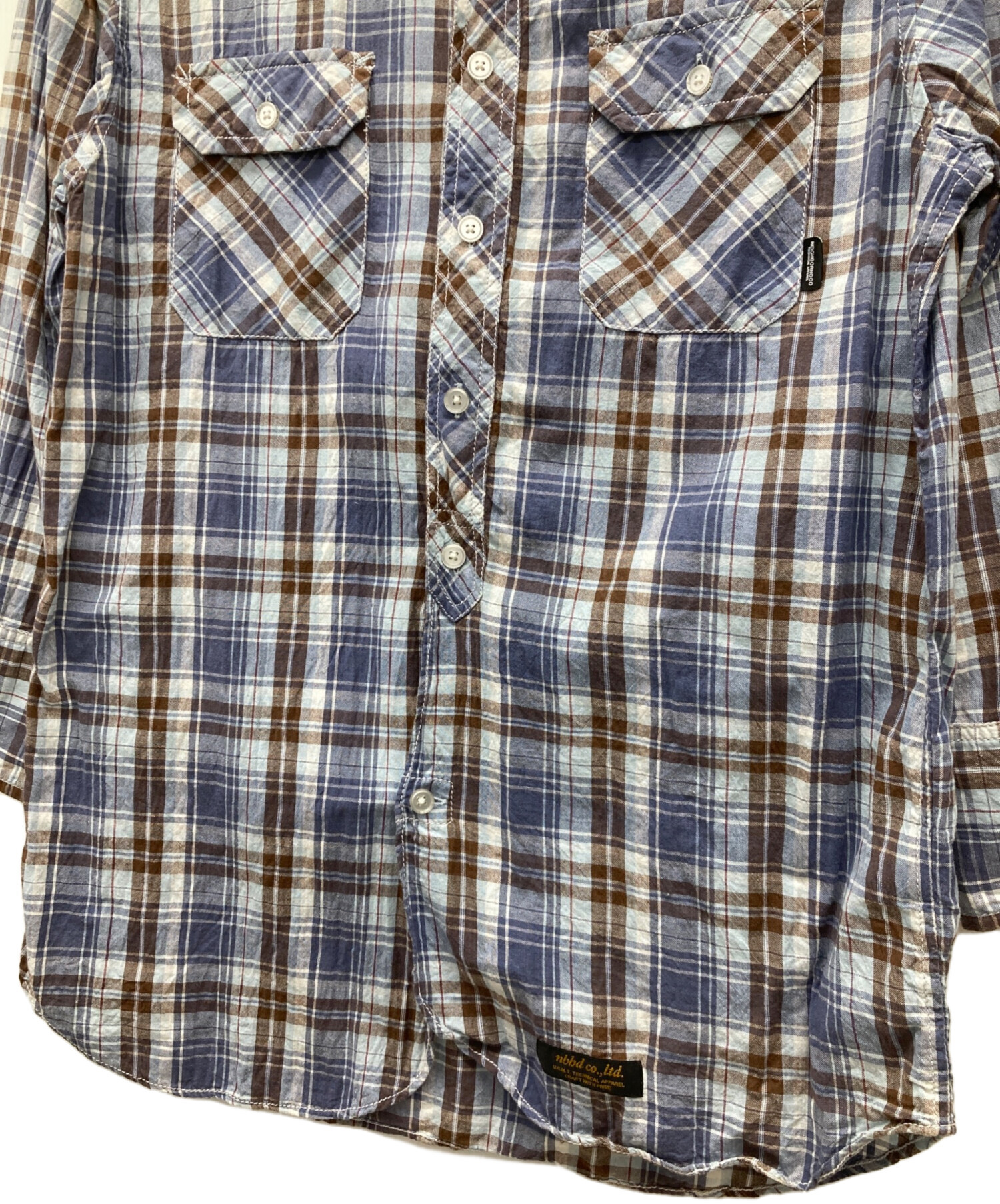 中古・古着通販】NEIGHBORHOOD (ネイバーフッド) チェックシャツ