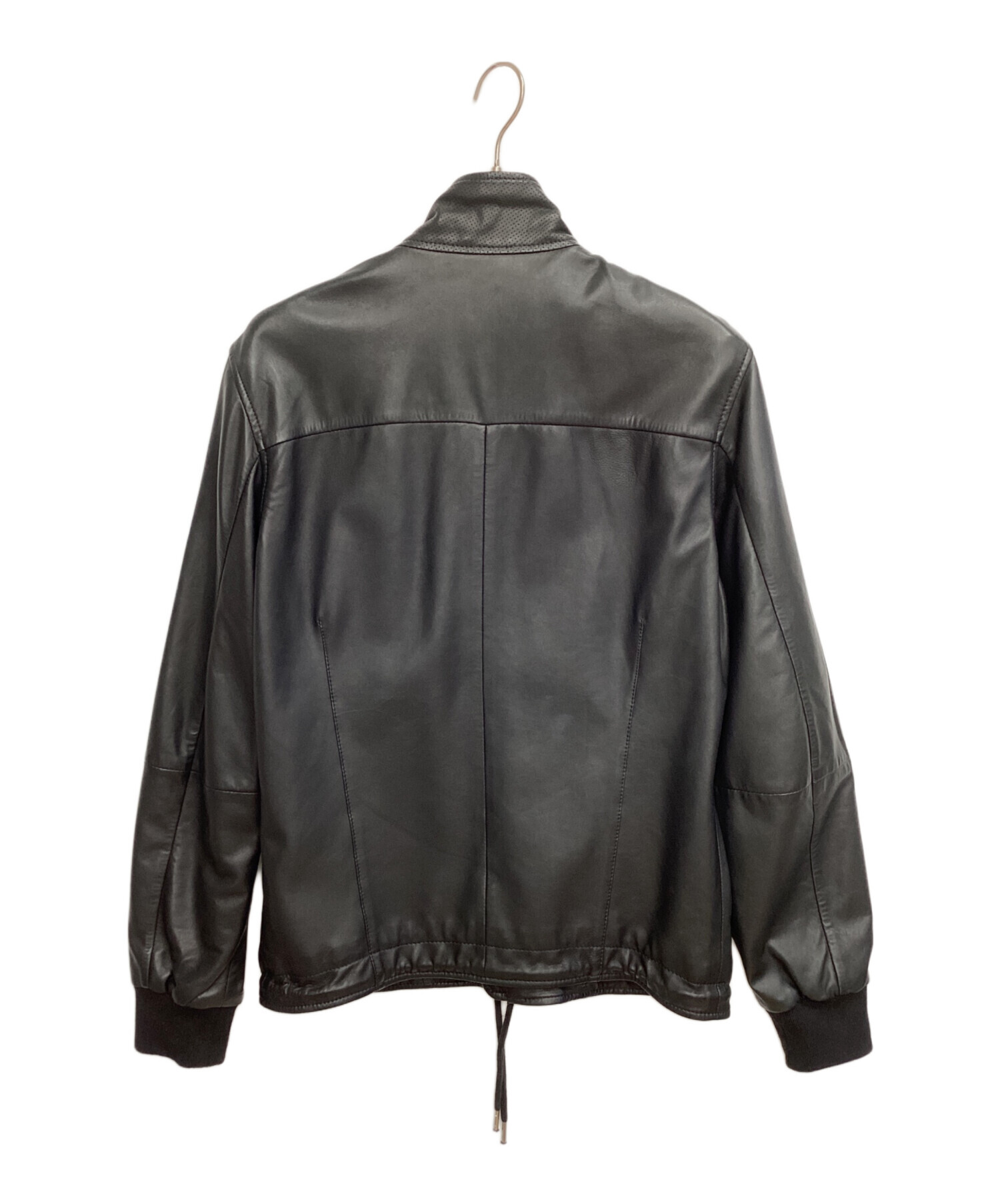 中古・古着通販】DIESEL (ディーゼル) ラムレザーレザージャケット