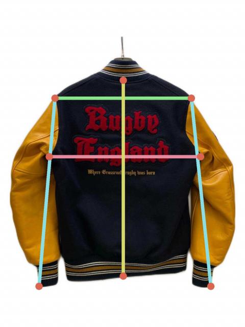 中古・古着通販】CANTERBURY (カンタベリー) スタジャン ネイビー