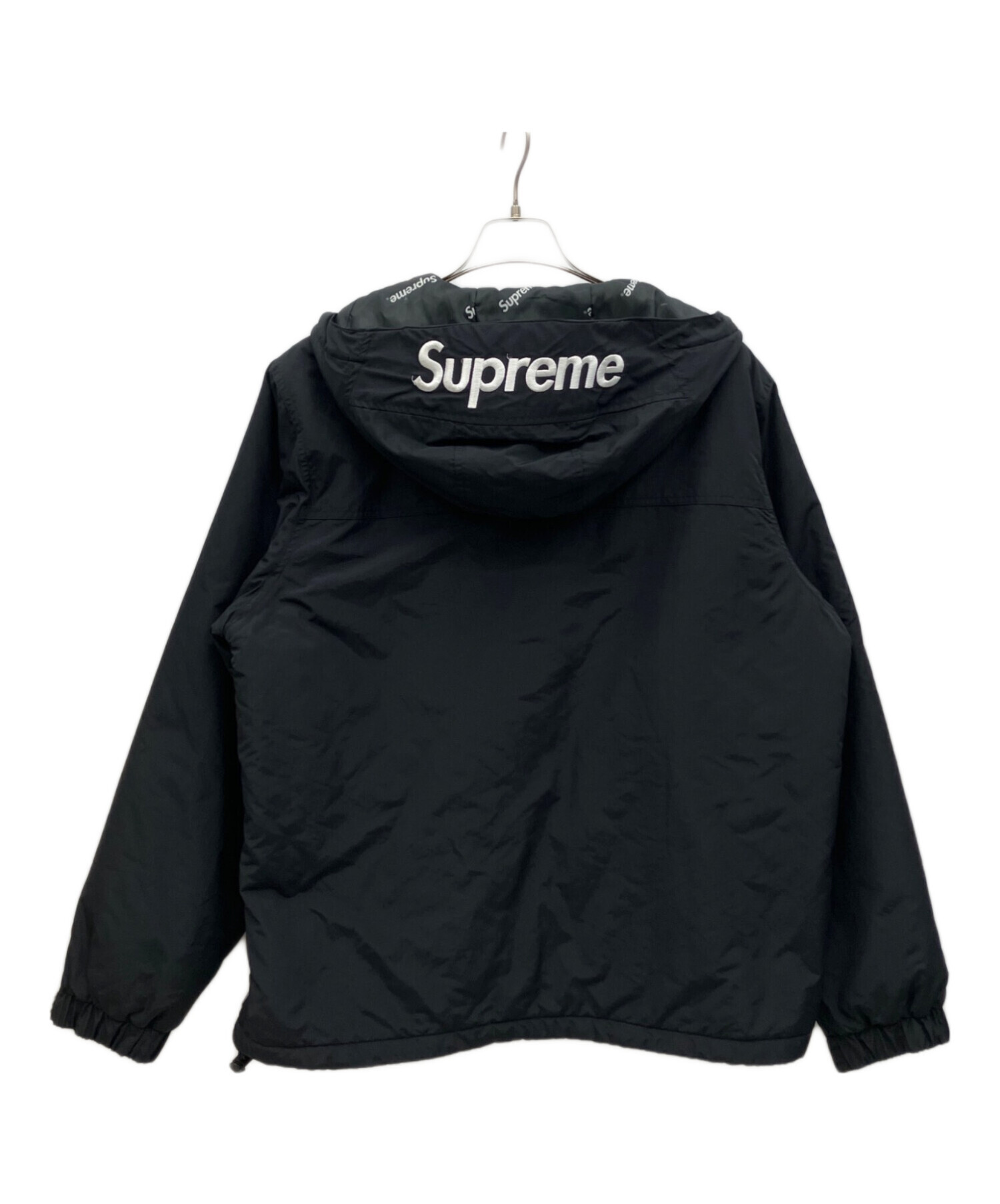 中古・古着通販】SUPREME (シュプリーム) Hooded Logo Half Zip