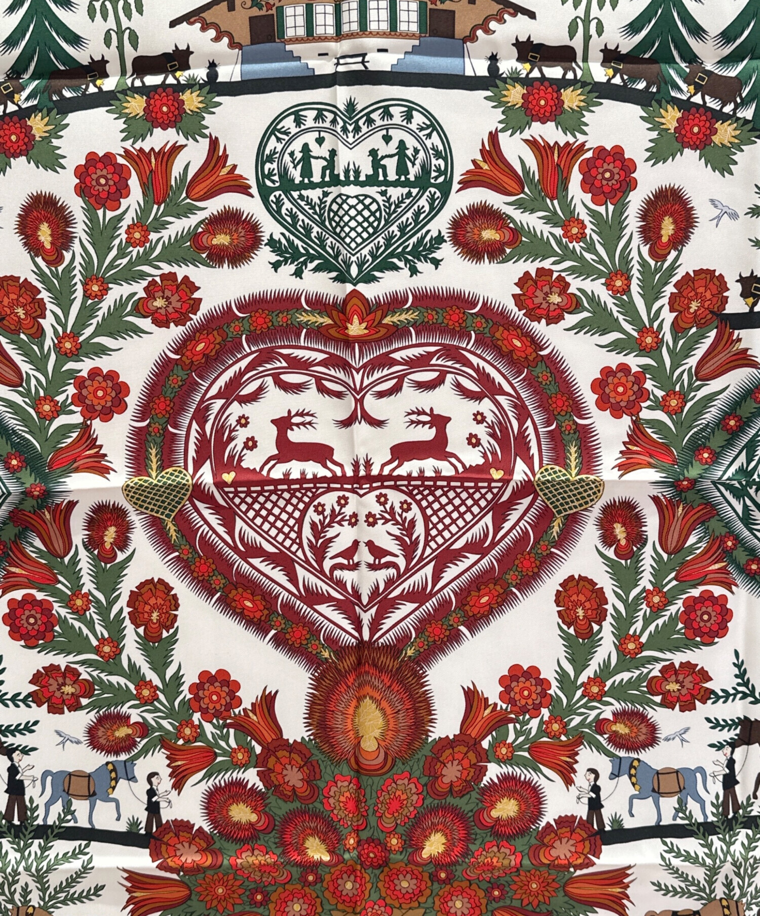 中古・古着通販】HERMES (エルメス) カレ90 DECOUPAGES デコパージュ