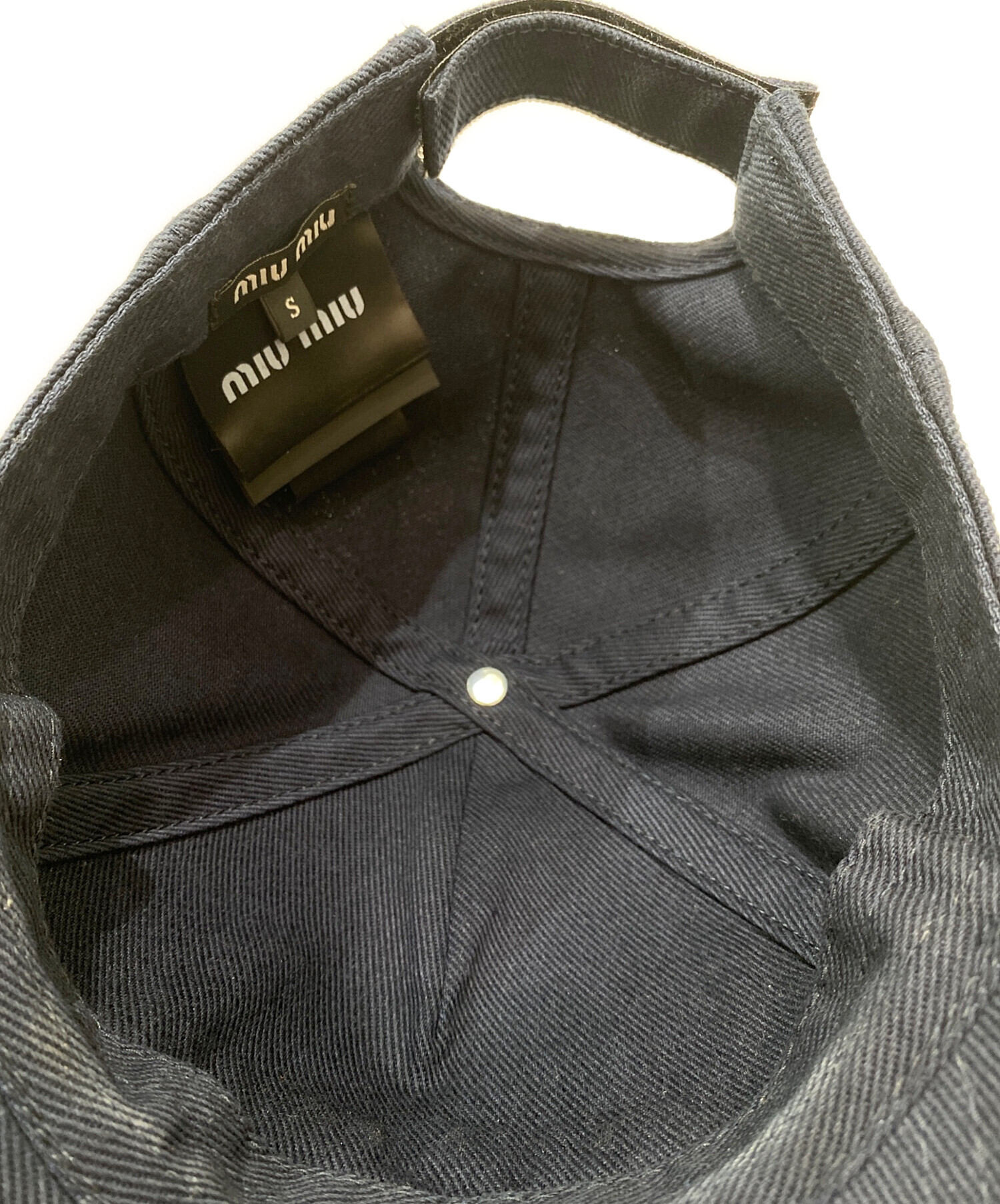 中古・古着通販】MIU MIU (ミュウミュウ) ベースボールキャップ