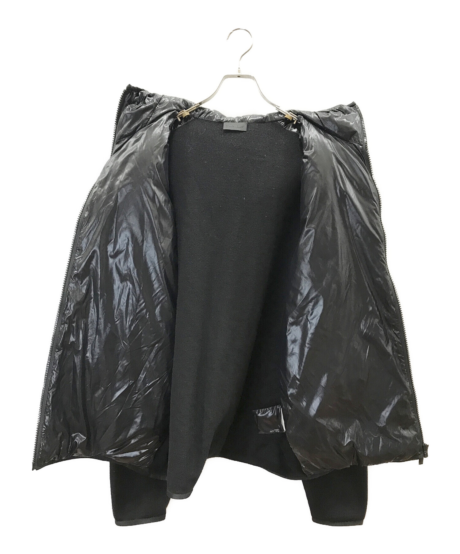 中古・古着通販】MONCLER (モンクレール) ニット切替ダウンジャケット