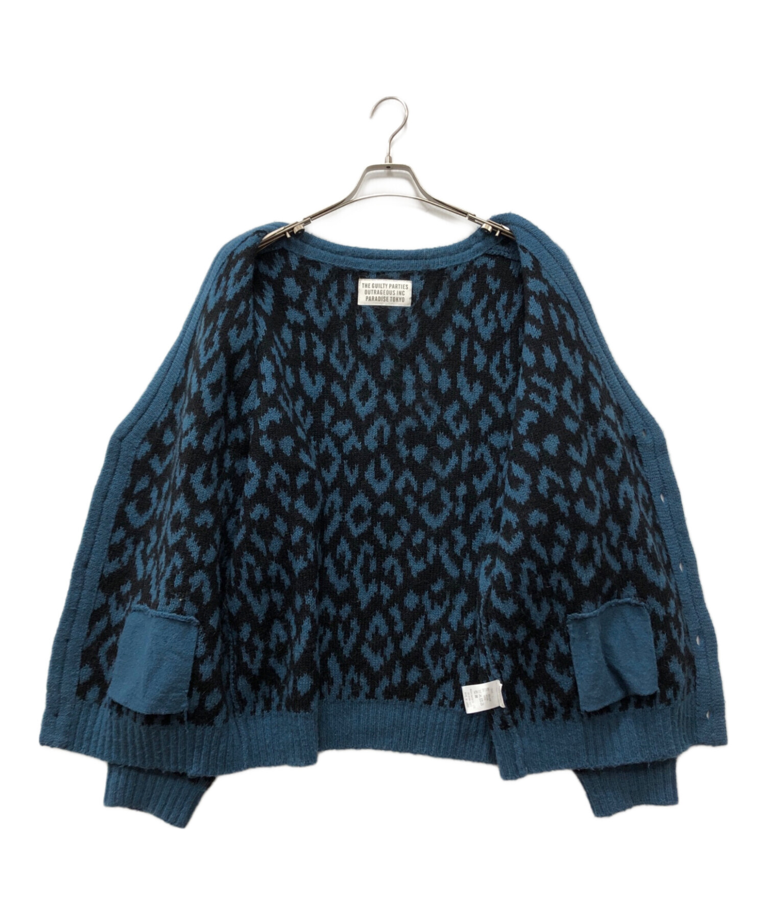 中古・古着通販】WACKO MARIA (ワコマリア) レオパードモヘア