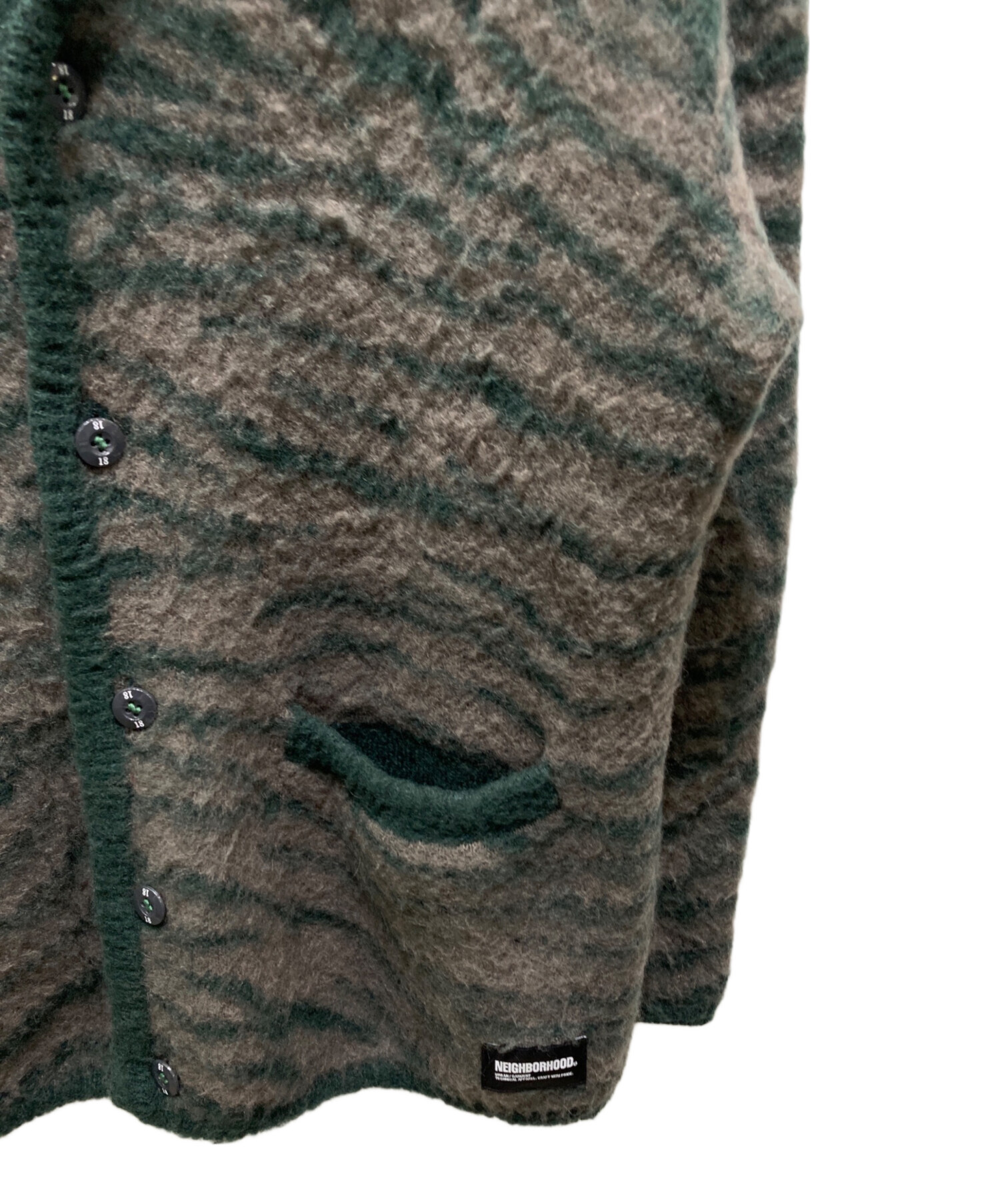 中古・古着通販】NEIGHBORHOOD (ネイバーフッド) TIGER PATTERN MOHAIR