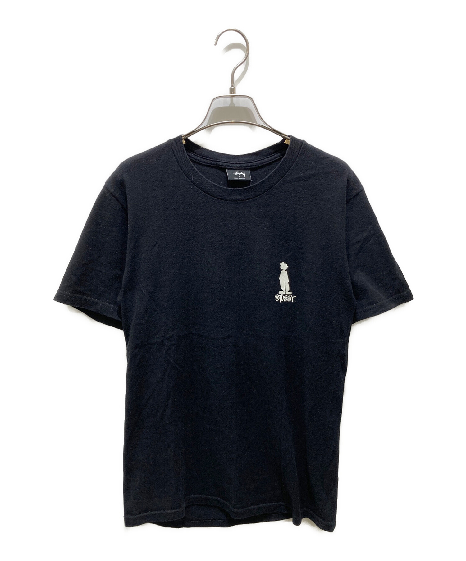 中古・古着通販】stussy (ステューシー) シャドーマンプリントTシャツ