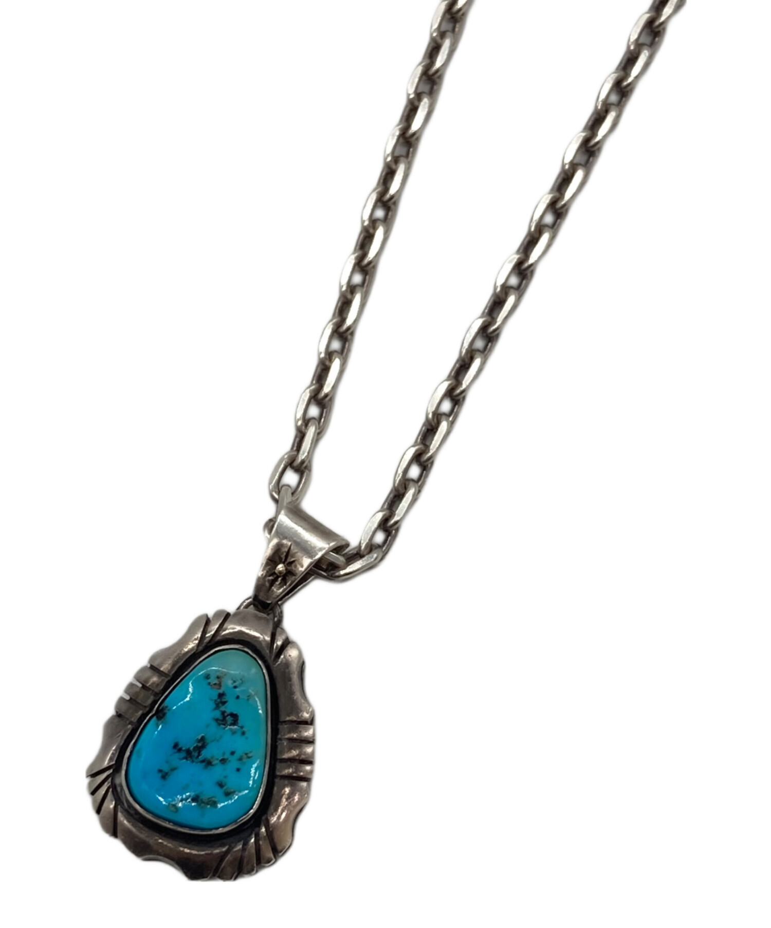 中古・古着通販】BIG HAND (ビッグハンド) ターコイズペンダント