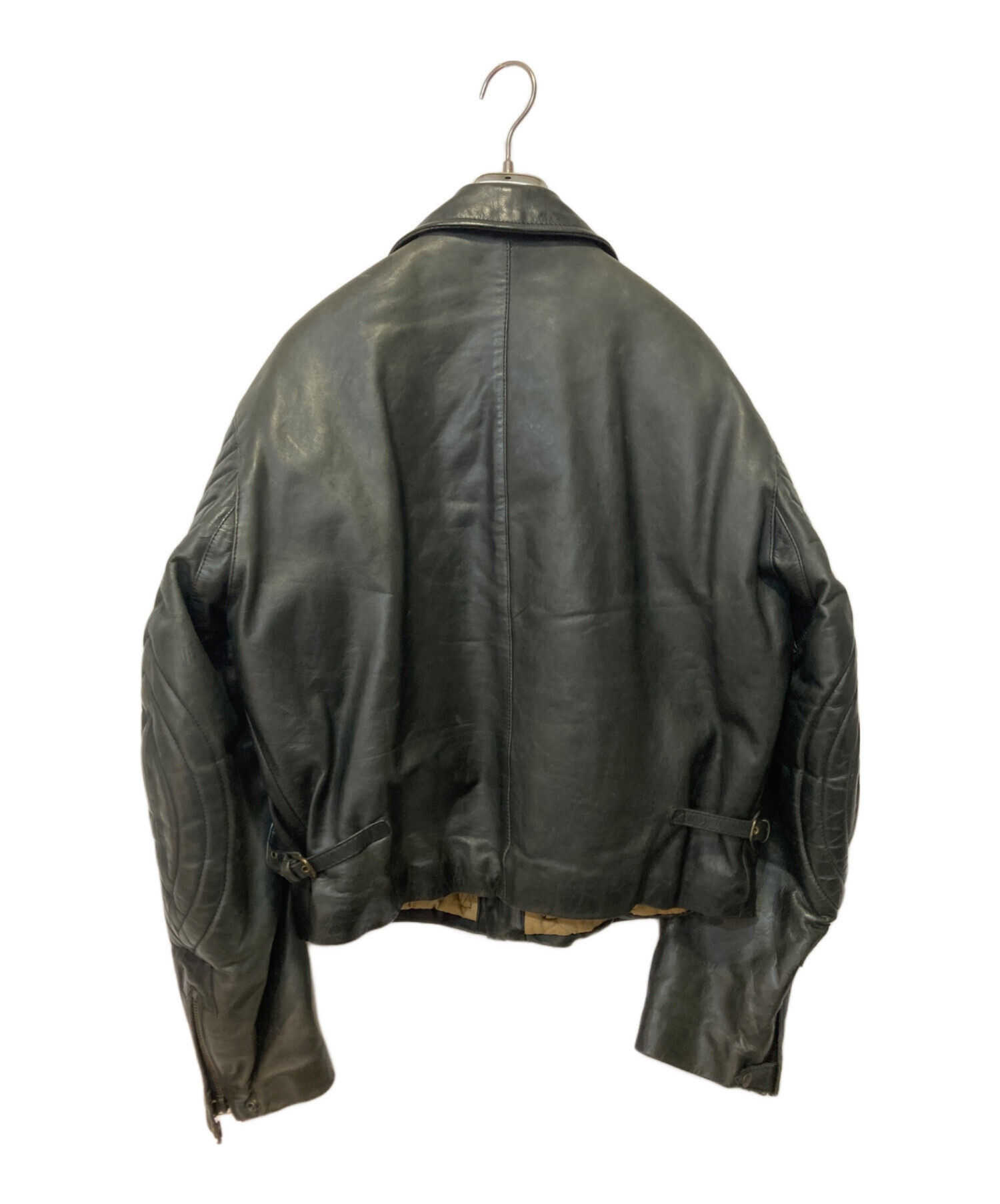 中古・古着通販】ARMANI JEANS (アルマーニジーンズ) ダブルレザー