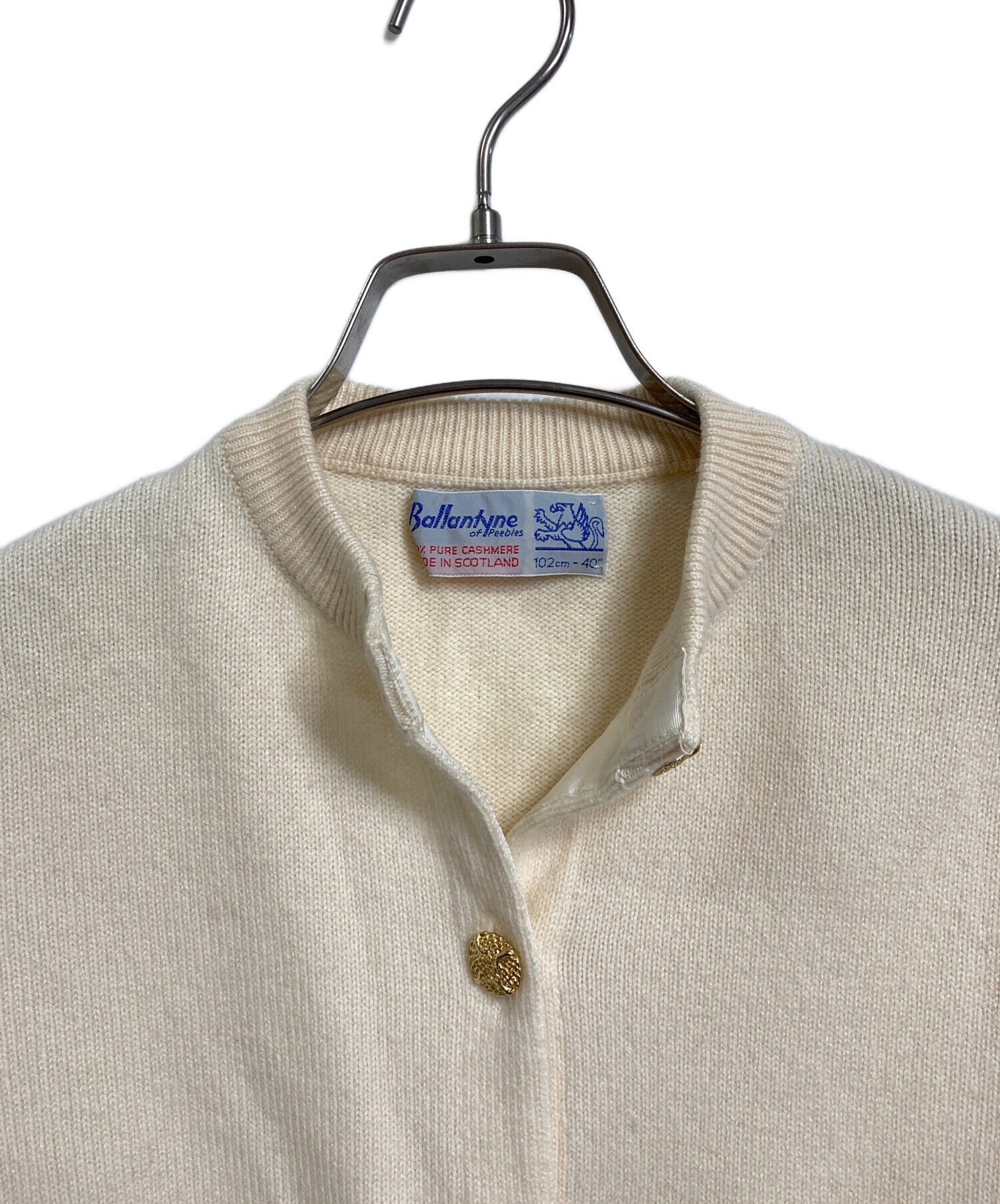 中古・古着通販】BALLANTYNE CASHMERE (バランタイン カシミア) 金釦