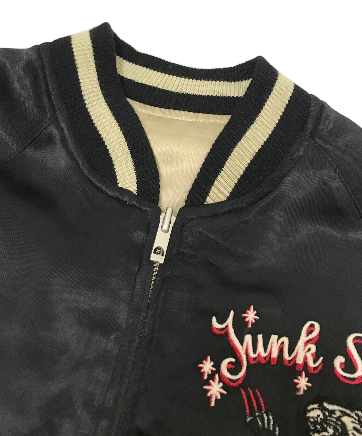 中古・古着通販】JUNK STAR (ジャンクスター) スカジャン ブラック