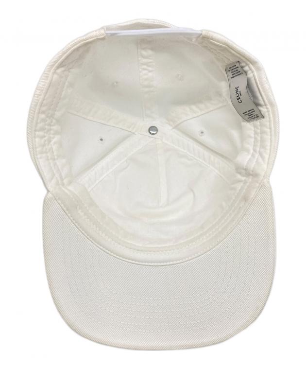 中古・古着通販】CELINE (セリーヌ) ロゴプリントベースボールキャップ