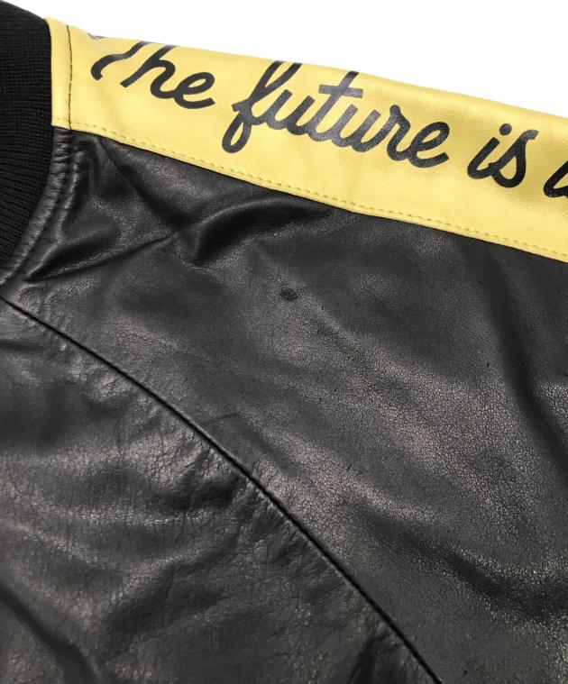 中古・古着通販】HUMAN MADE (ヒューマンメイド) LEATHER TRACK JACKET