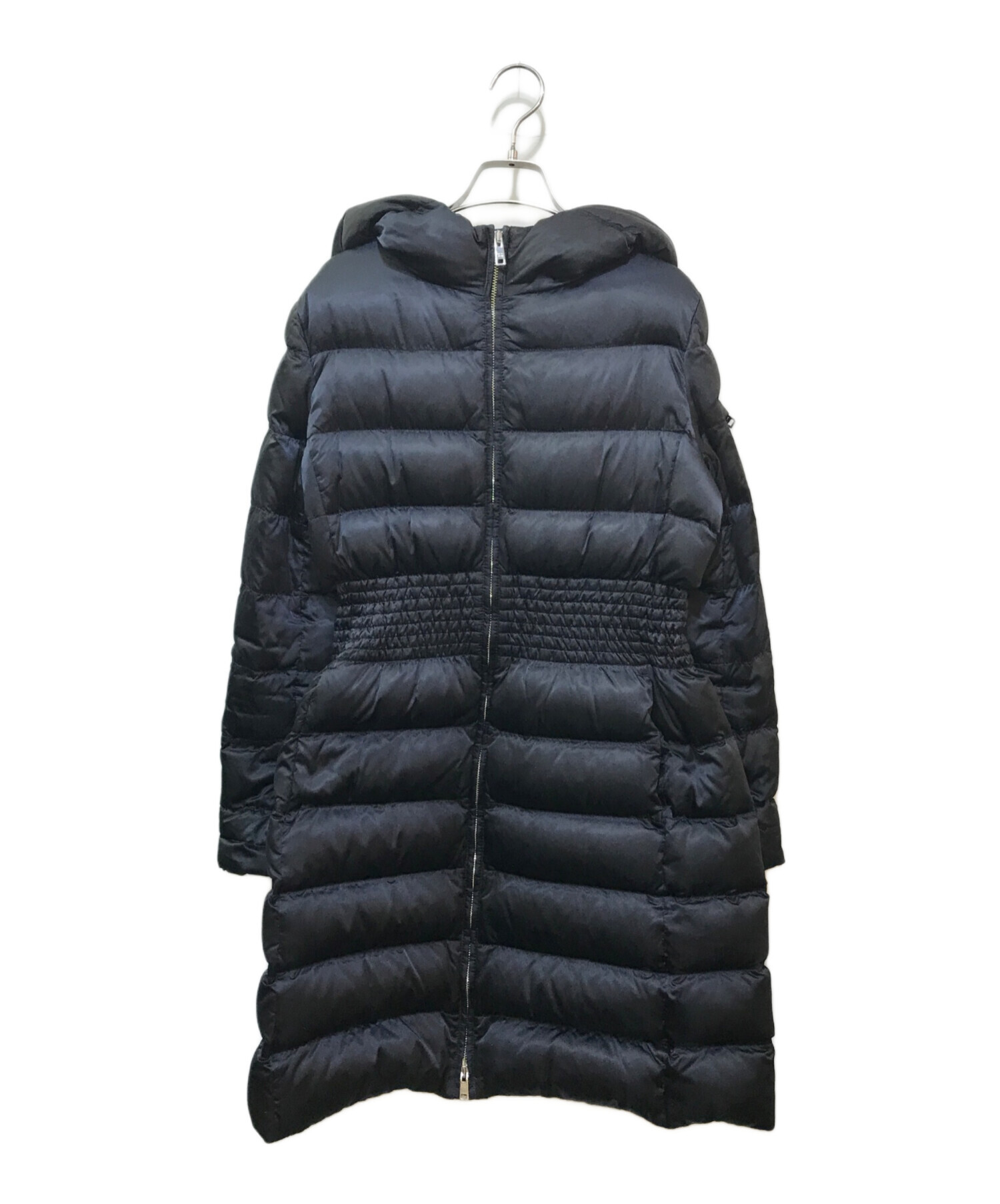 中古・古着通販】PRADA (プラダ) ロゴプレートダウンコート ネイビー