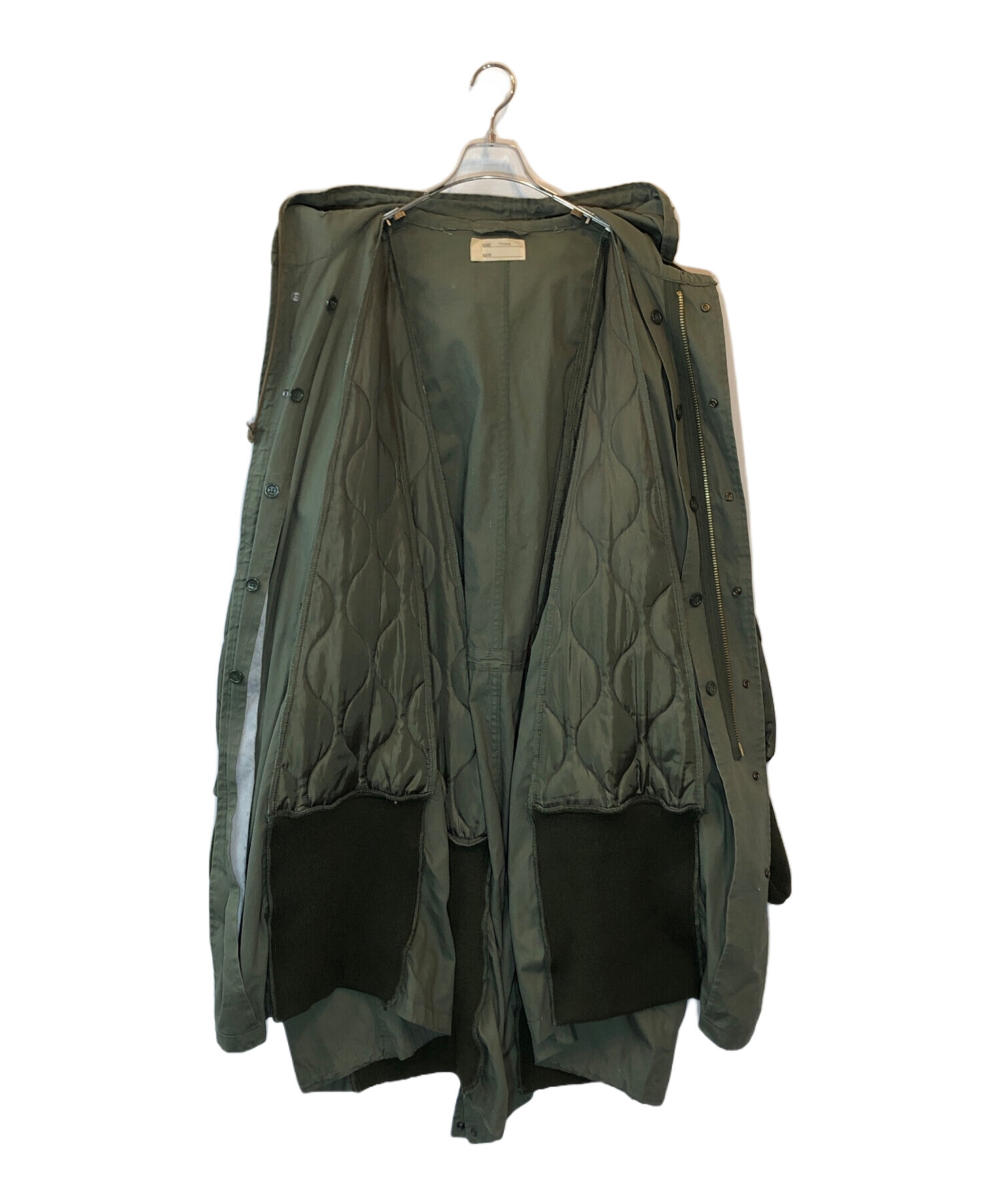 中古・古着通販】77circa (ナナナナサーカ) リメイクモッズコート