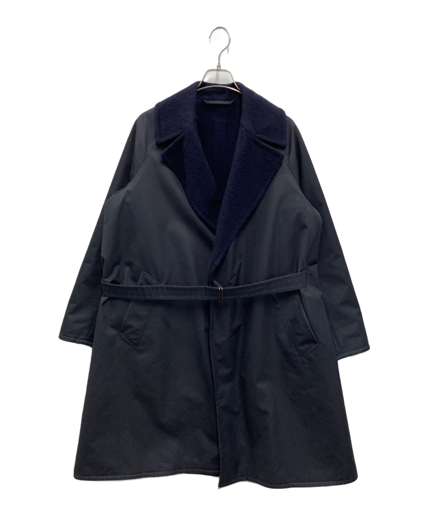 中古・古着通販】COMOLI (コモリ) ウールナッピングタイロッケンコート