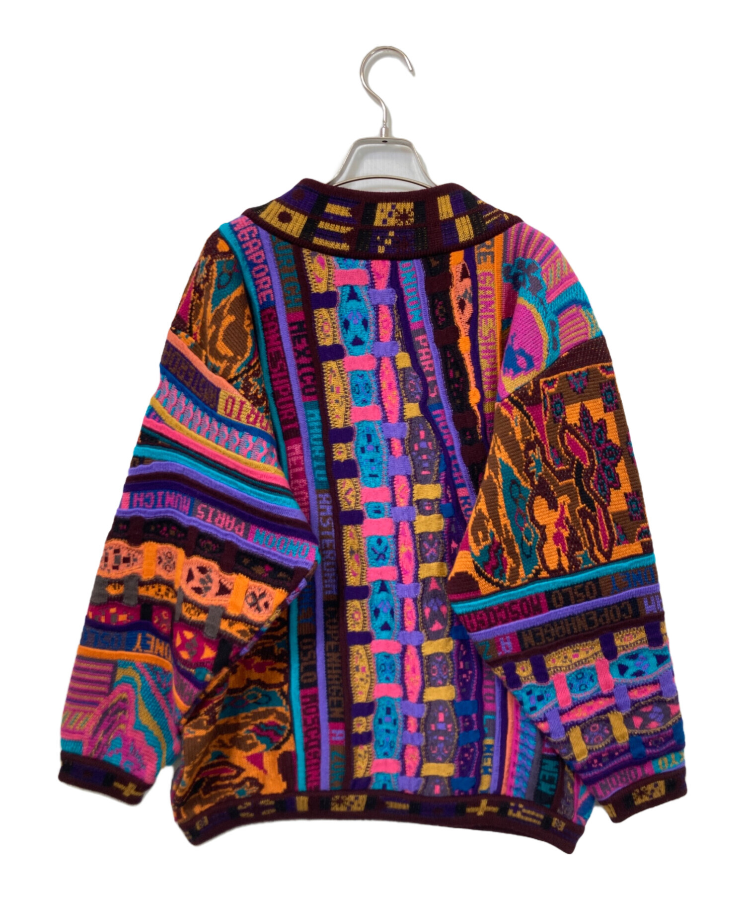 中古・古着通販】Coogi (クージー) Nネック3Dニット マルチカラー