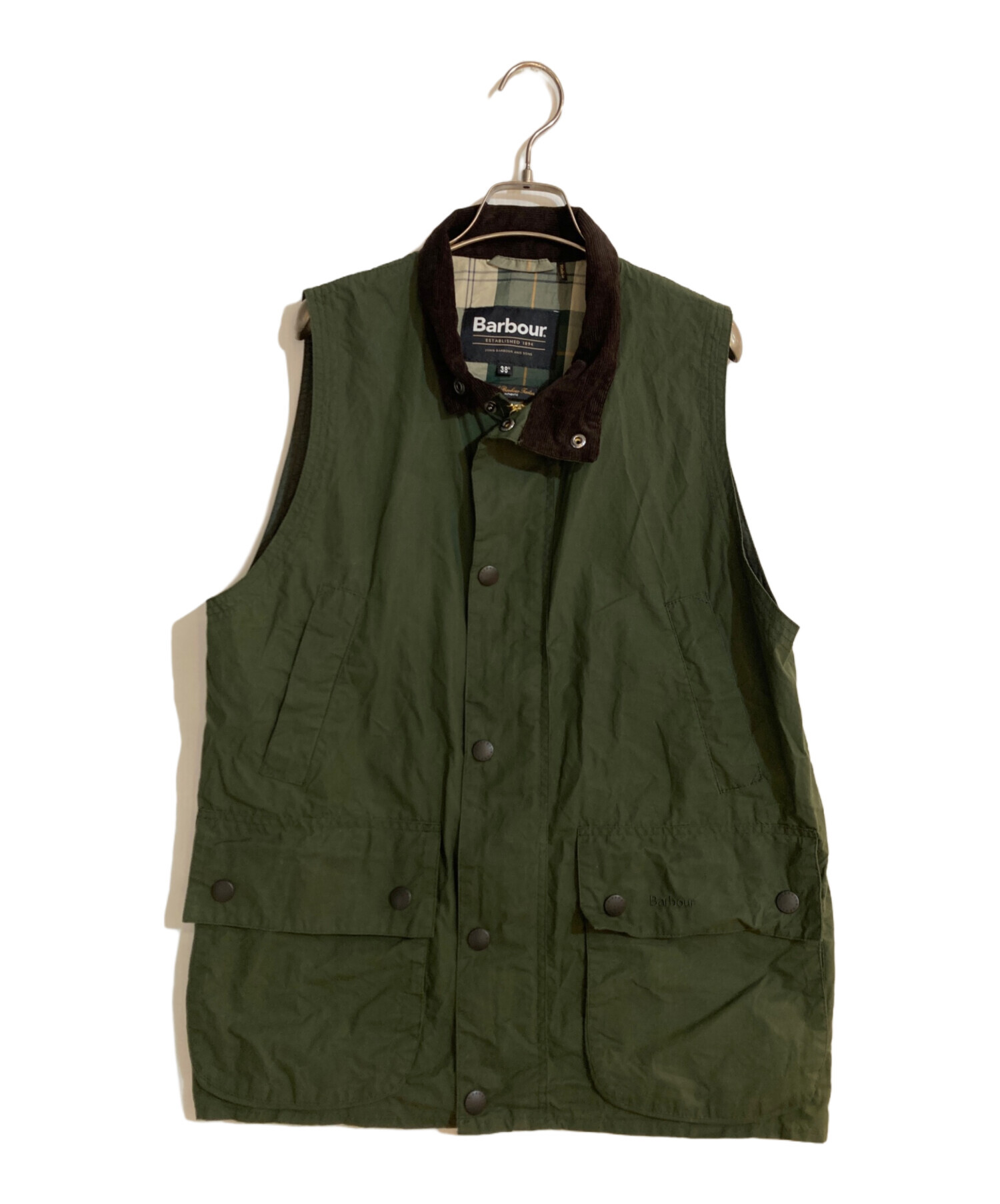 中古・古着通販】Barbour (バブアー) Westmorland ノンワックス ベスト