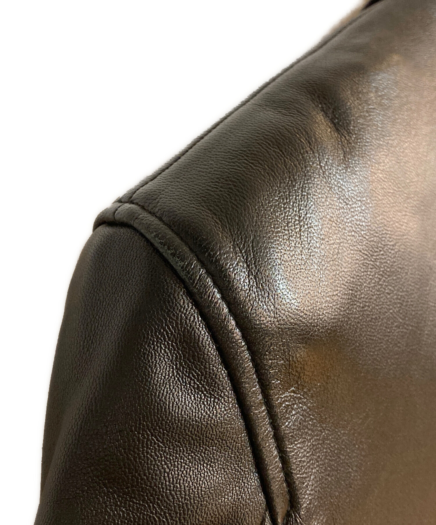 中古・古着通販】PAUL SMITH (ポールスミス) ラムレザーテーラード