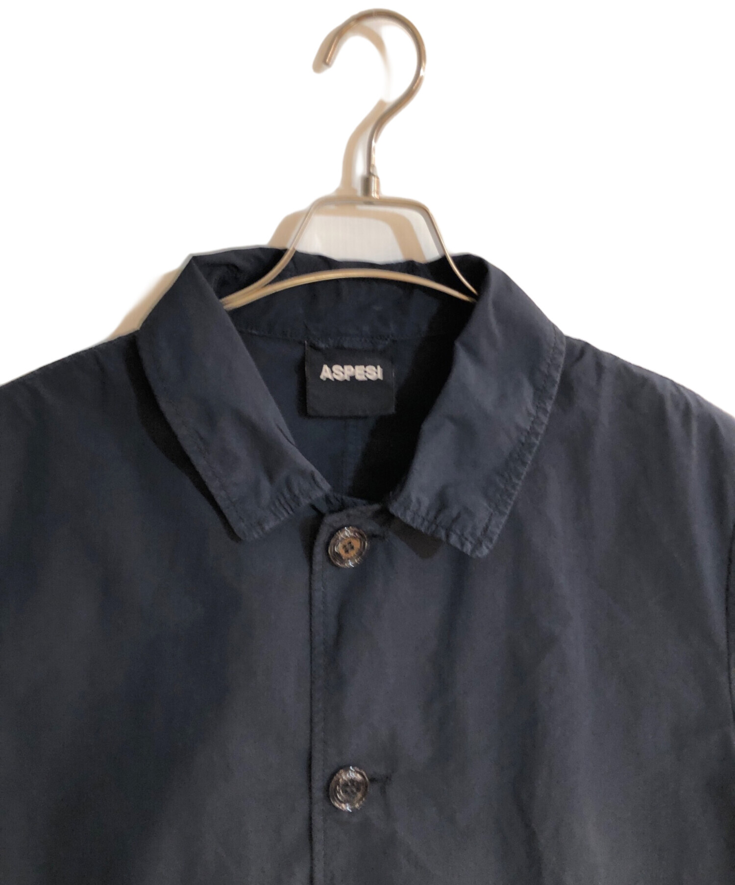 中古・古着通販】ASPESI (アスペジ) ナイロンパッカブルステンカラー