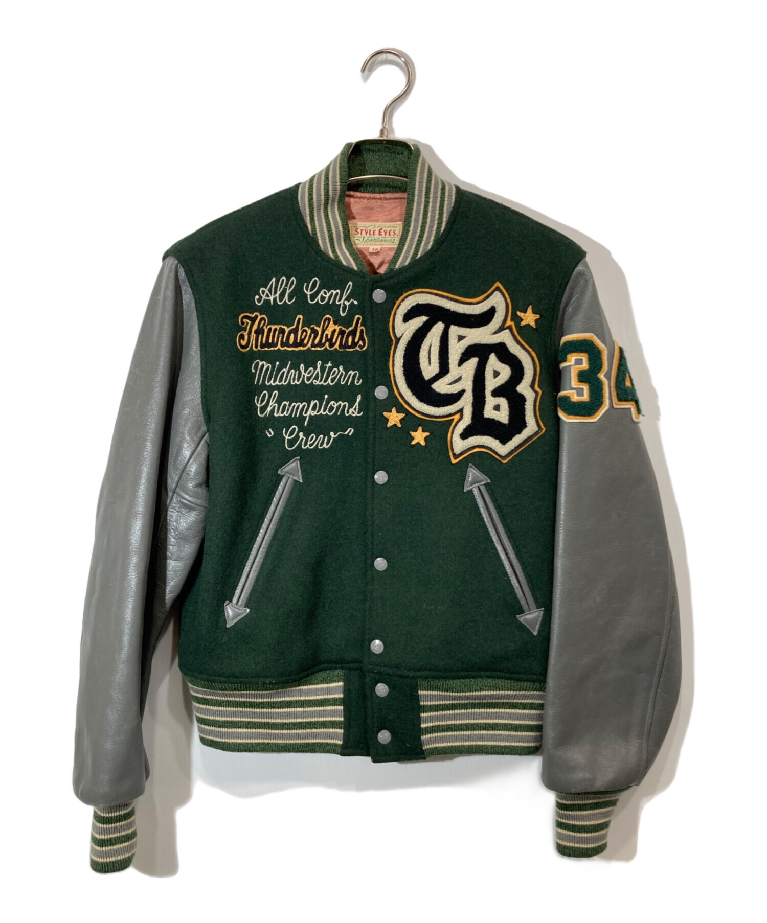 中古・古着通販】STYLE EYES (スタイルアイズ) レザースタジャン