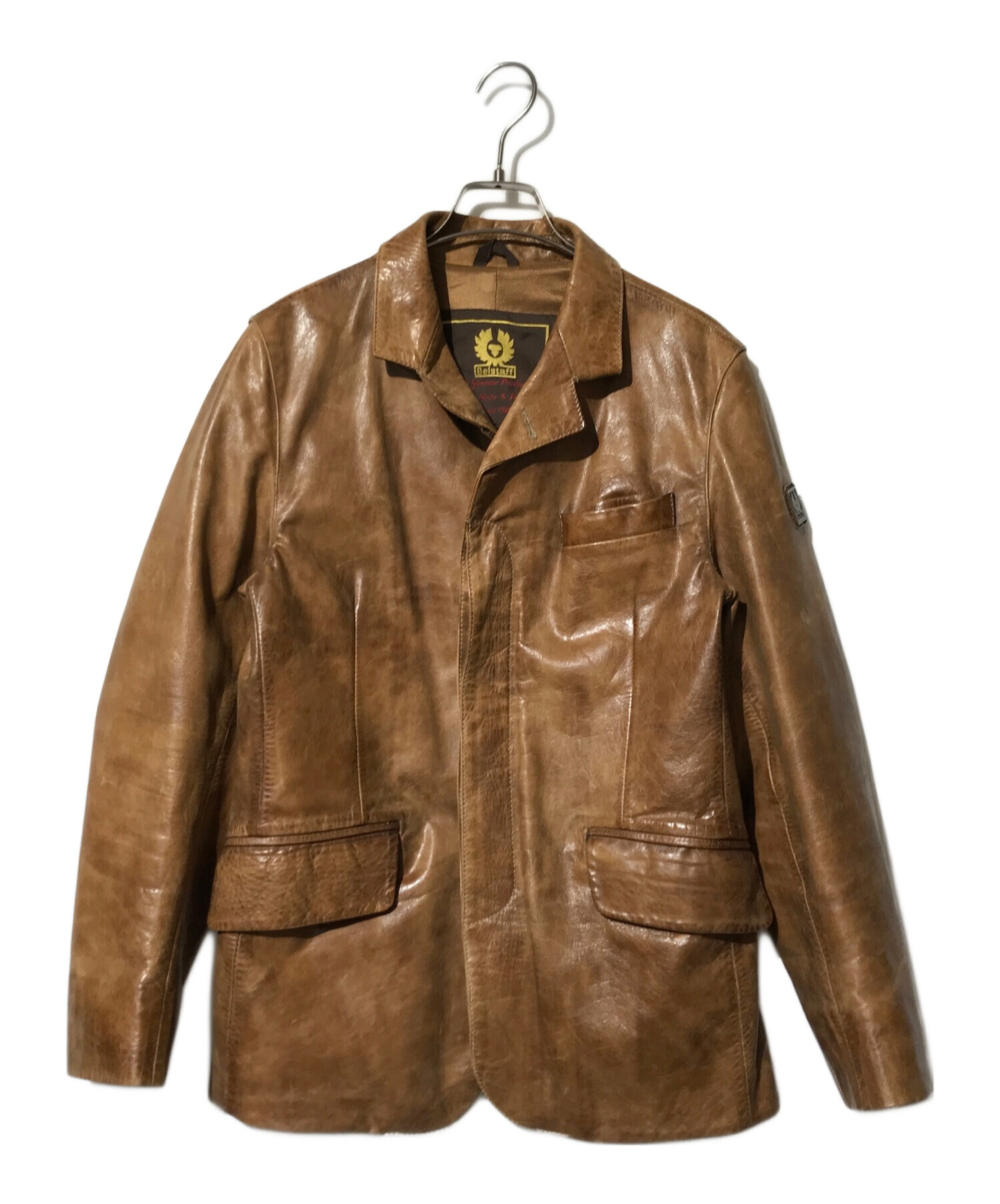 中古・古着通販】BELSTAFF (ベルスタッフ) ダメージ加工ジップアップ