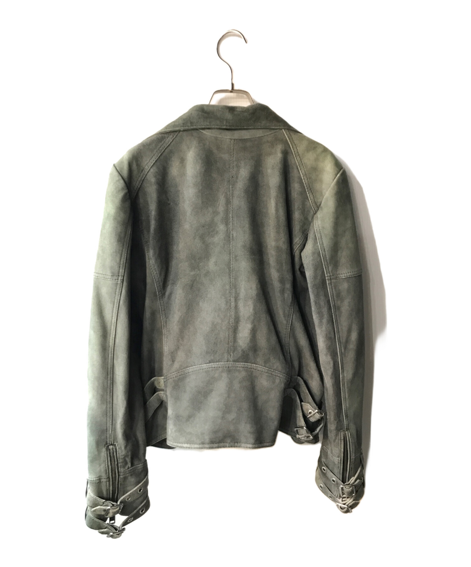 中古・古着通販】DIESEL (ディーゼル) ダブルライダースジャケット