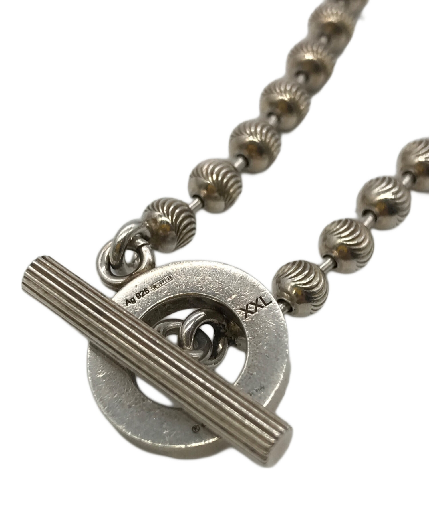 中古・古着通販】GUCCI (グッチ) ボールチェーントグルネックレス