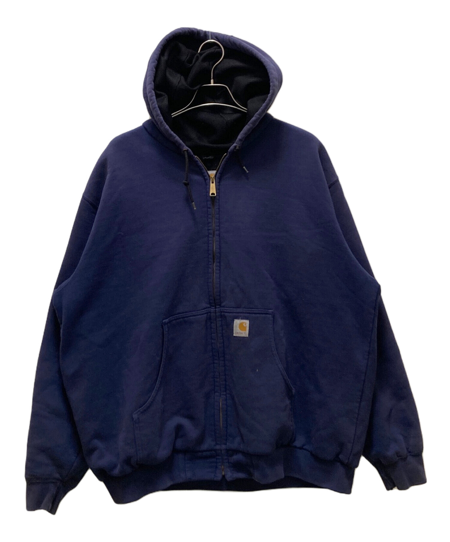 中古・古着通販】CarHartt (カーハート) ジップパーカー ネイビー