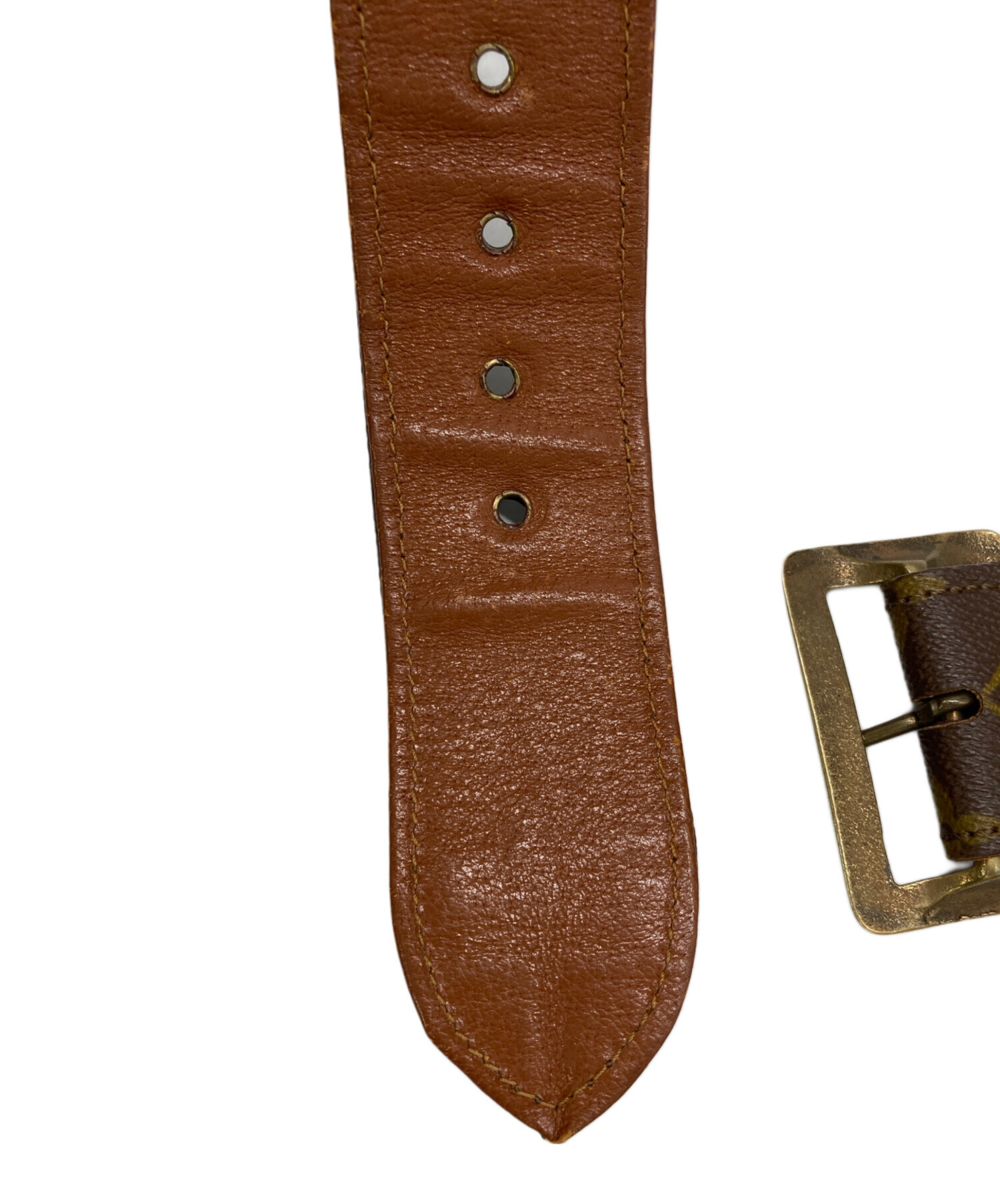 中古・古着通販】LOUIS VUITTON (ルイ ヴィトン) レザーベルト