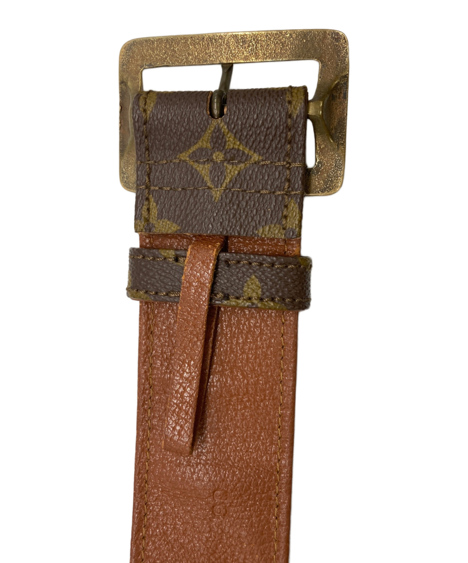 中古・古着通販】LOUIS VUITTON (ルイ ヴィトン) レザーベルト