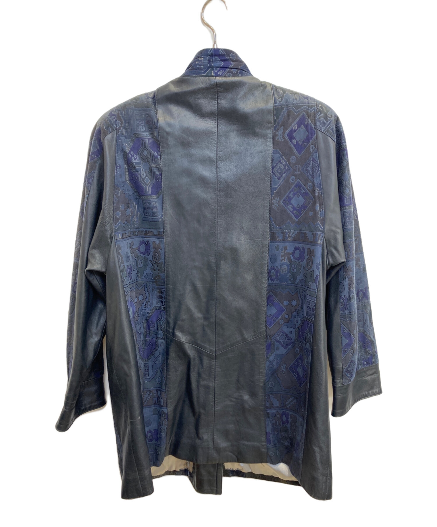中古・古着通販】PIERRE BALMAIN (ピエール バルマン) レザーコート